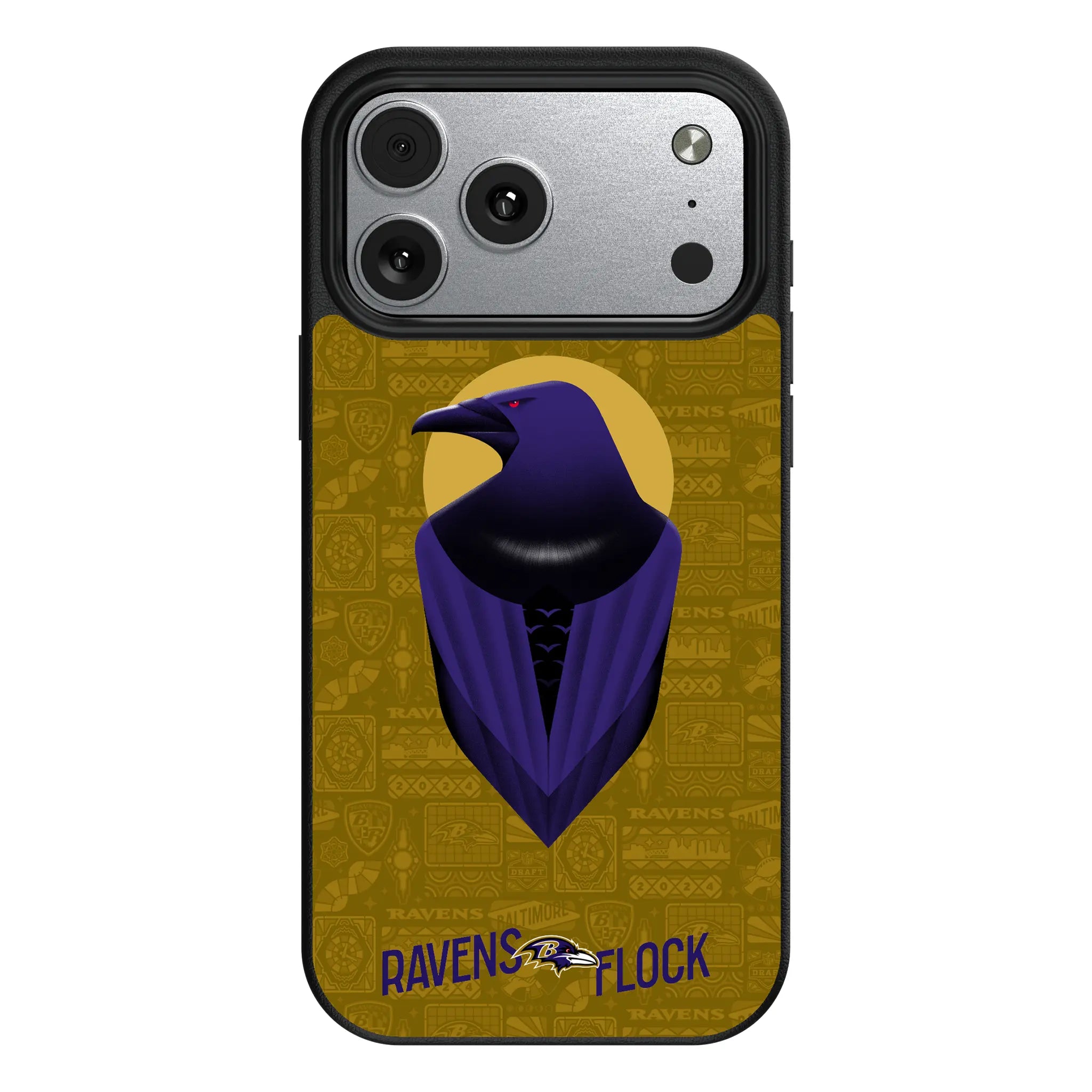 Baltimore Ravens Deco iPhone MagSafe Compatible Phone Case for Apple iPhone#Device_iPhone 17 Pro Max