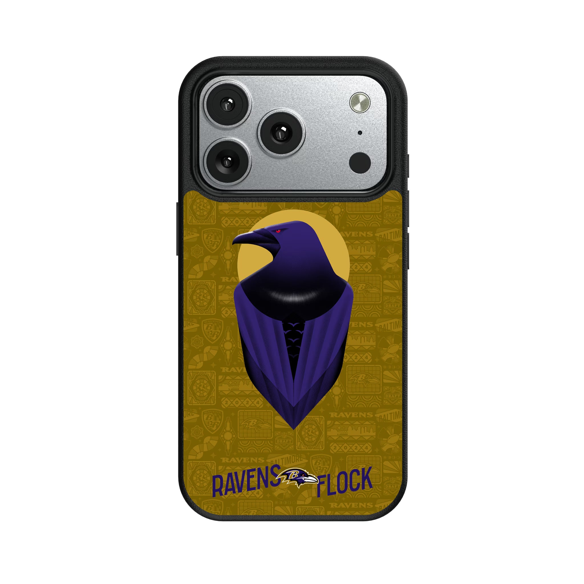 Baltimore Ravens Deco iPhone MagSafe Compatible Phone Case for Apple iPhone#Device_iPhone 17 Pro