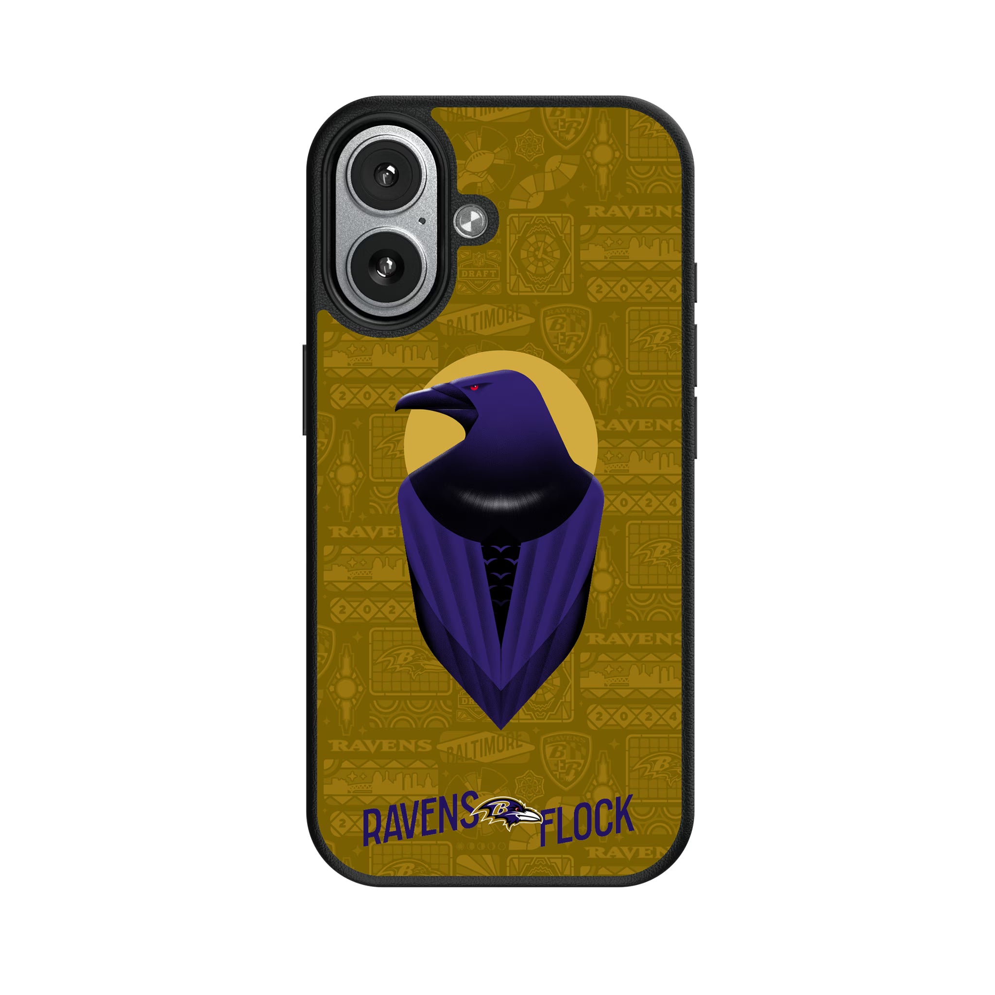 Baltimore Ravens Deco iPhone MagSafe Compatible Phone Case for Apple iPhone#Device_iPhone 17