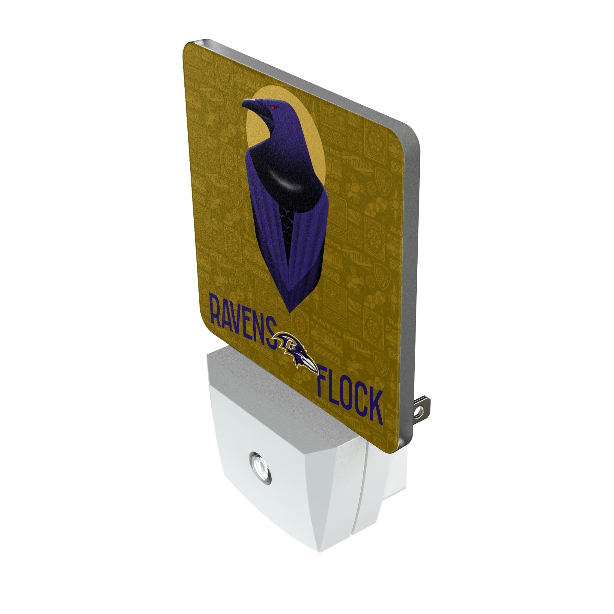 Baltimore Ravens Deco Night Light 2-Pack - Isometric View