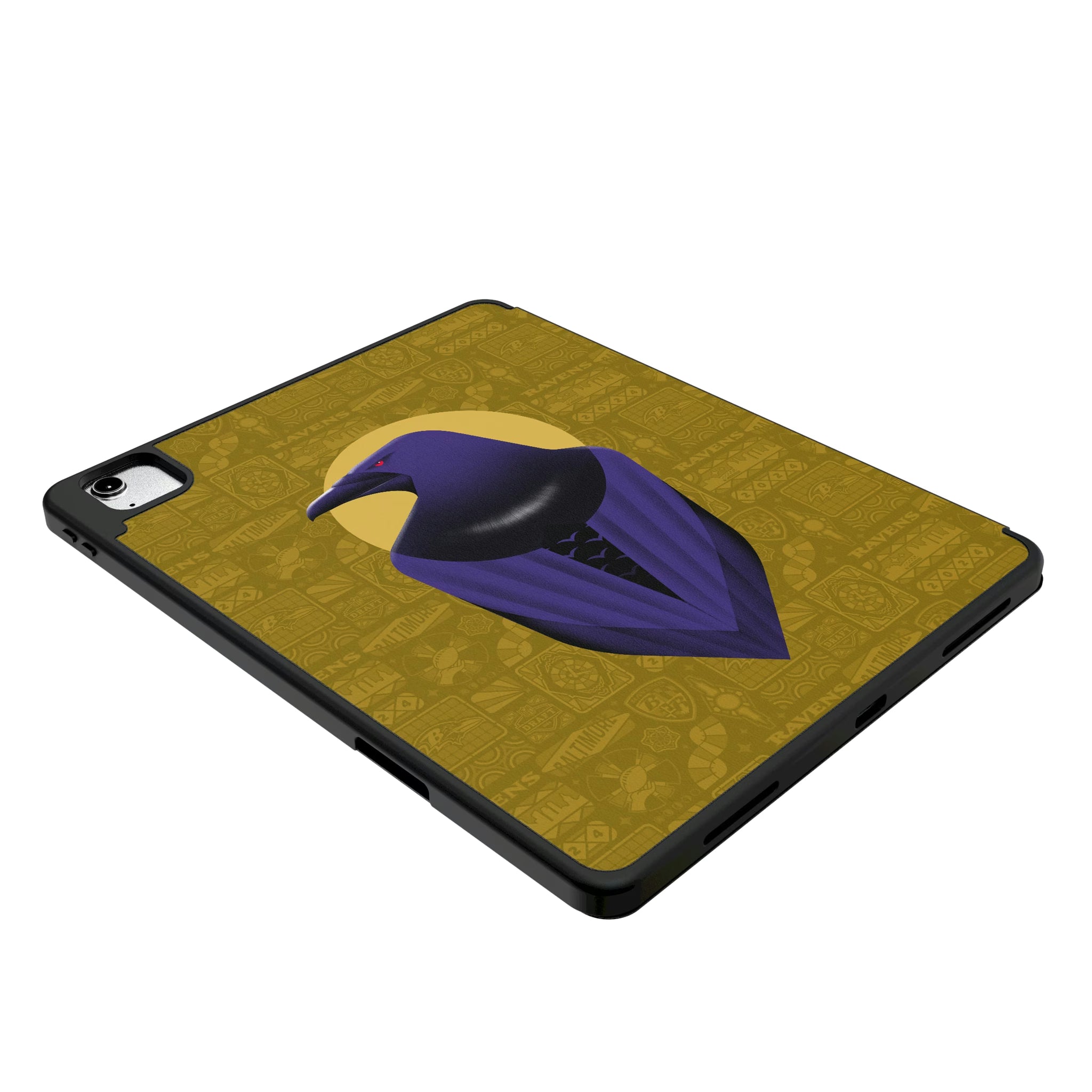 Baltimore Ravens Deco iPad Tablet Case for Apple iPad - Isometric View