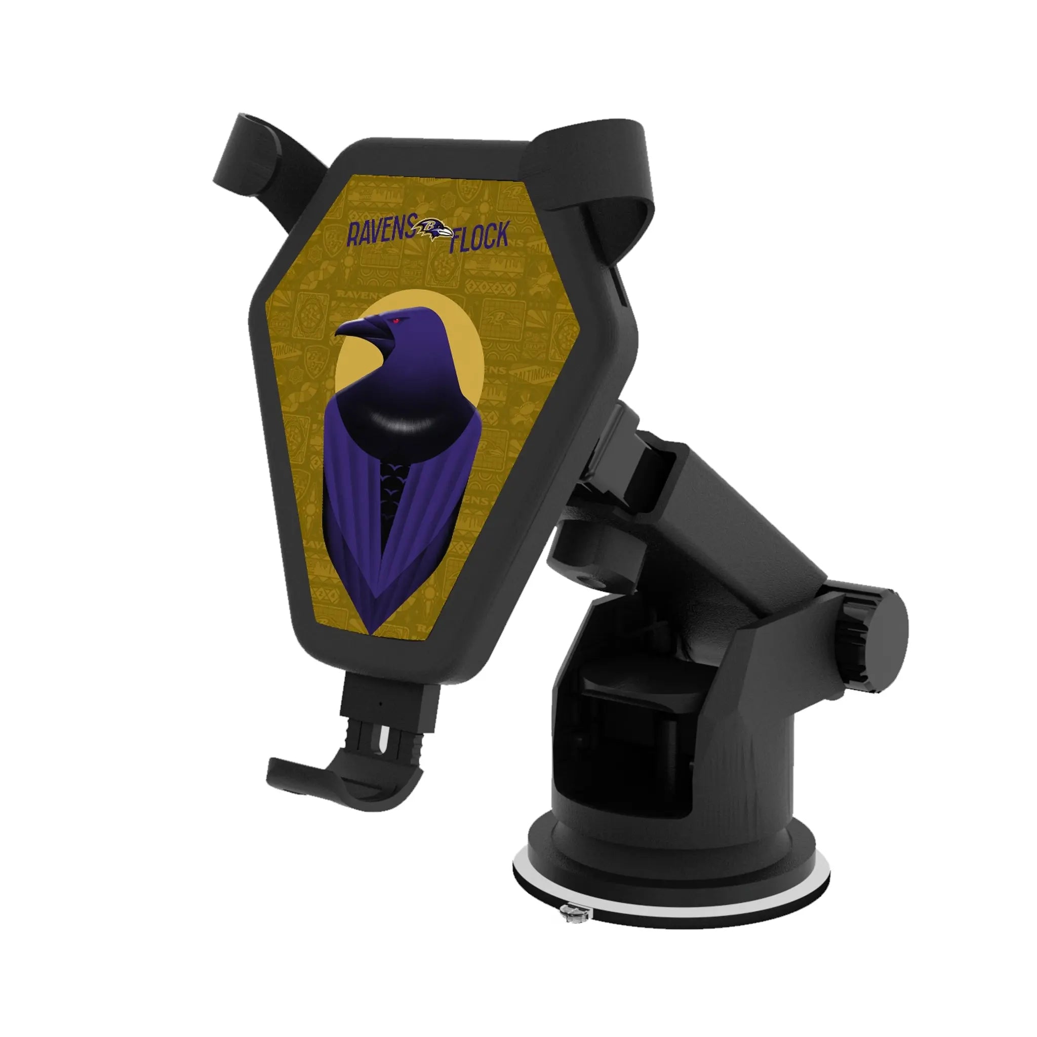 Baltimore Ravens Deco Wireless Car Charger