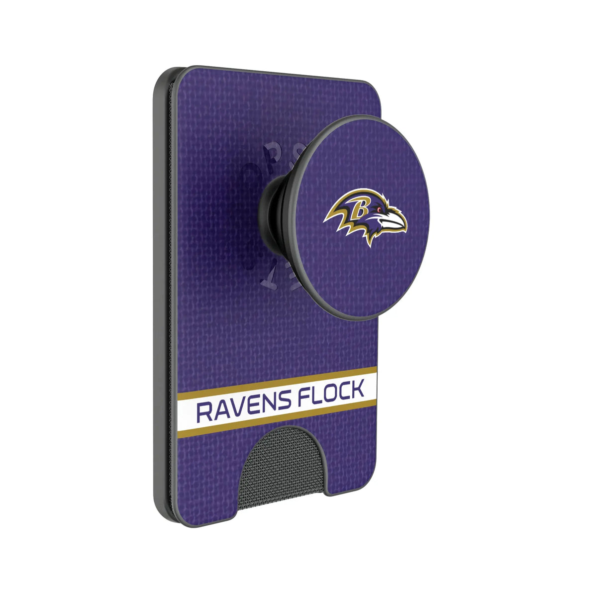Baltimore Ravens Endzone Solid Popsockets Wallet Magnetic