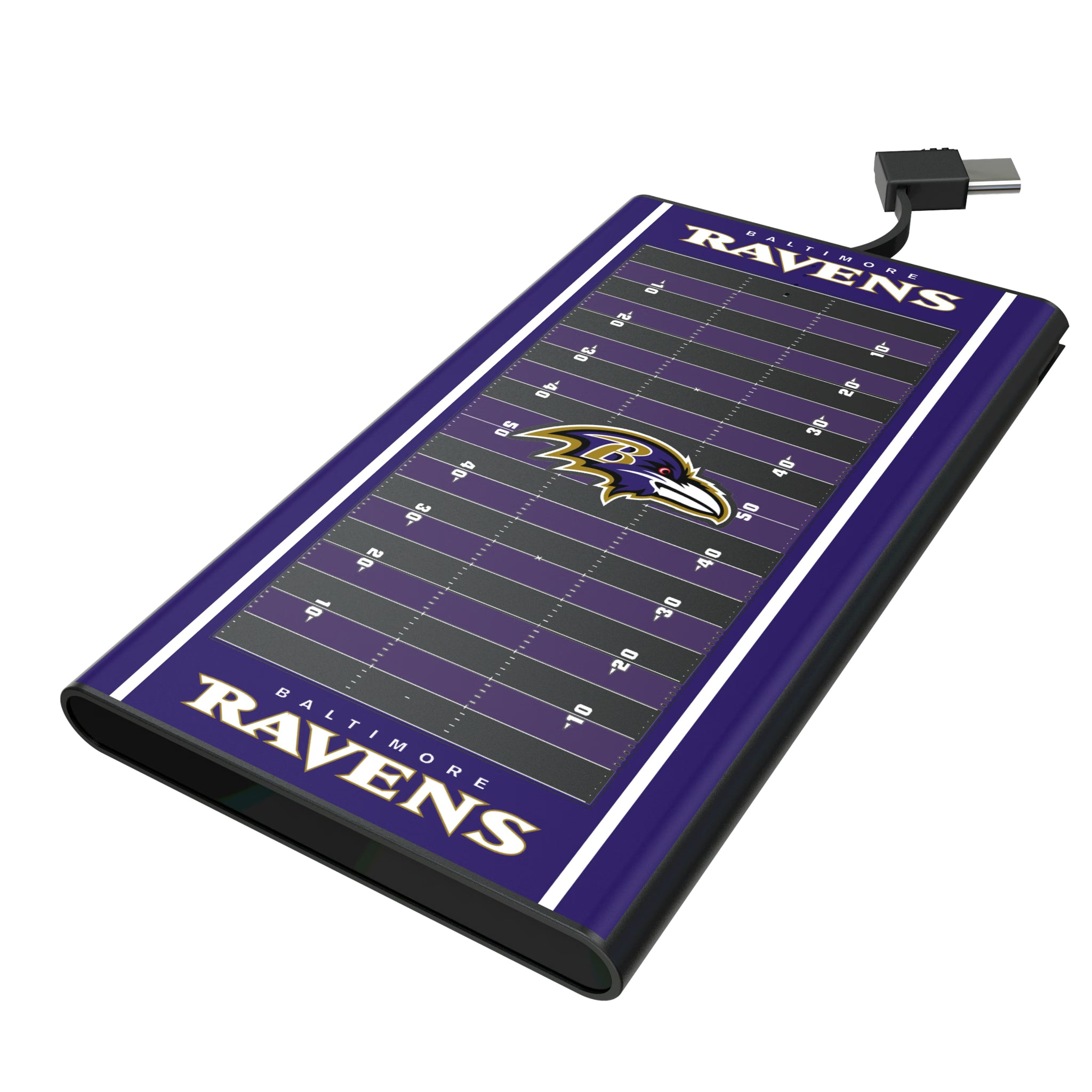 Baltimore Ravens Field 5000mAh Flat Powerbank