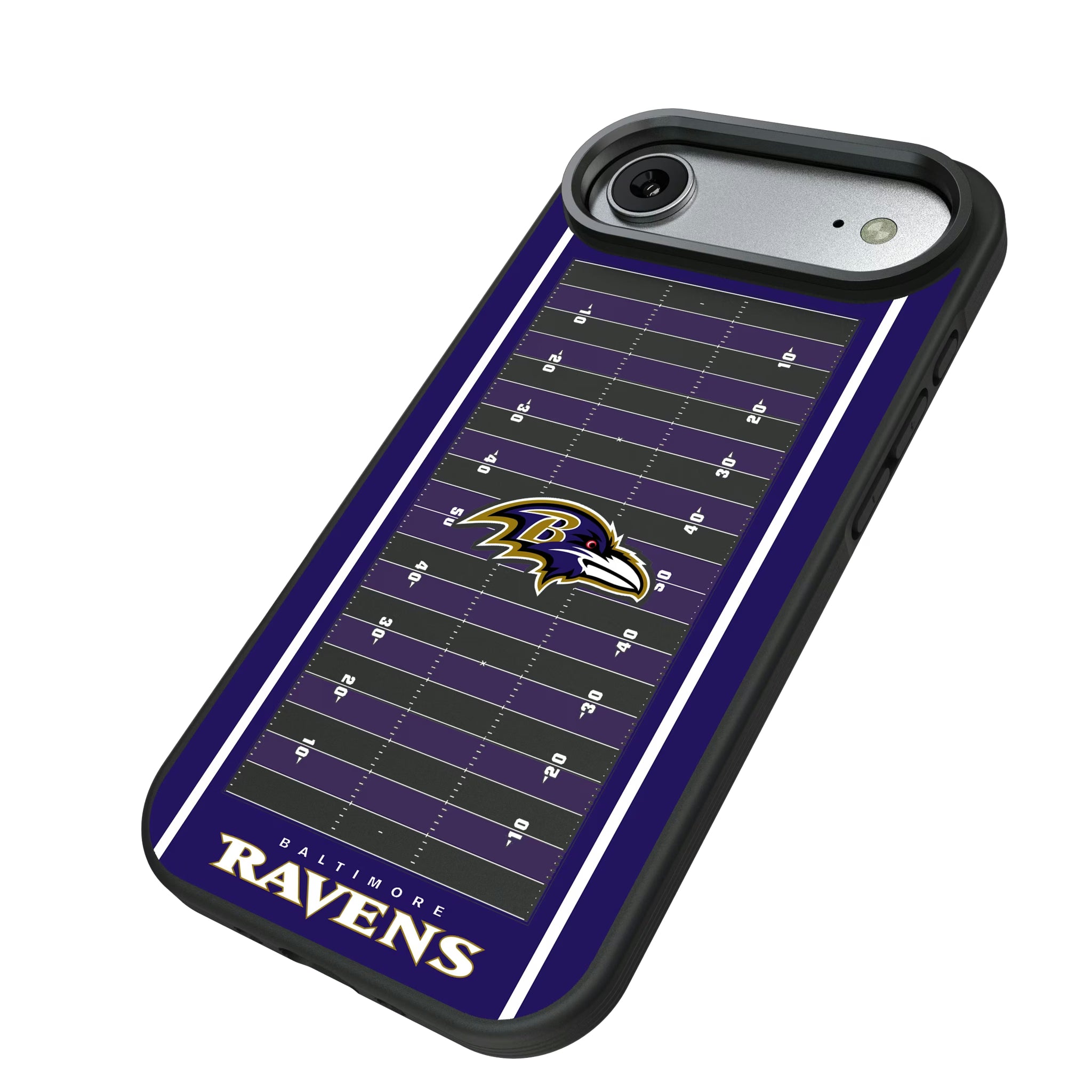 Baltimore Ravens Field iPhone Bump Phone Case for Apple iPhone - Isometric View#Device_iPhone Air
