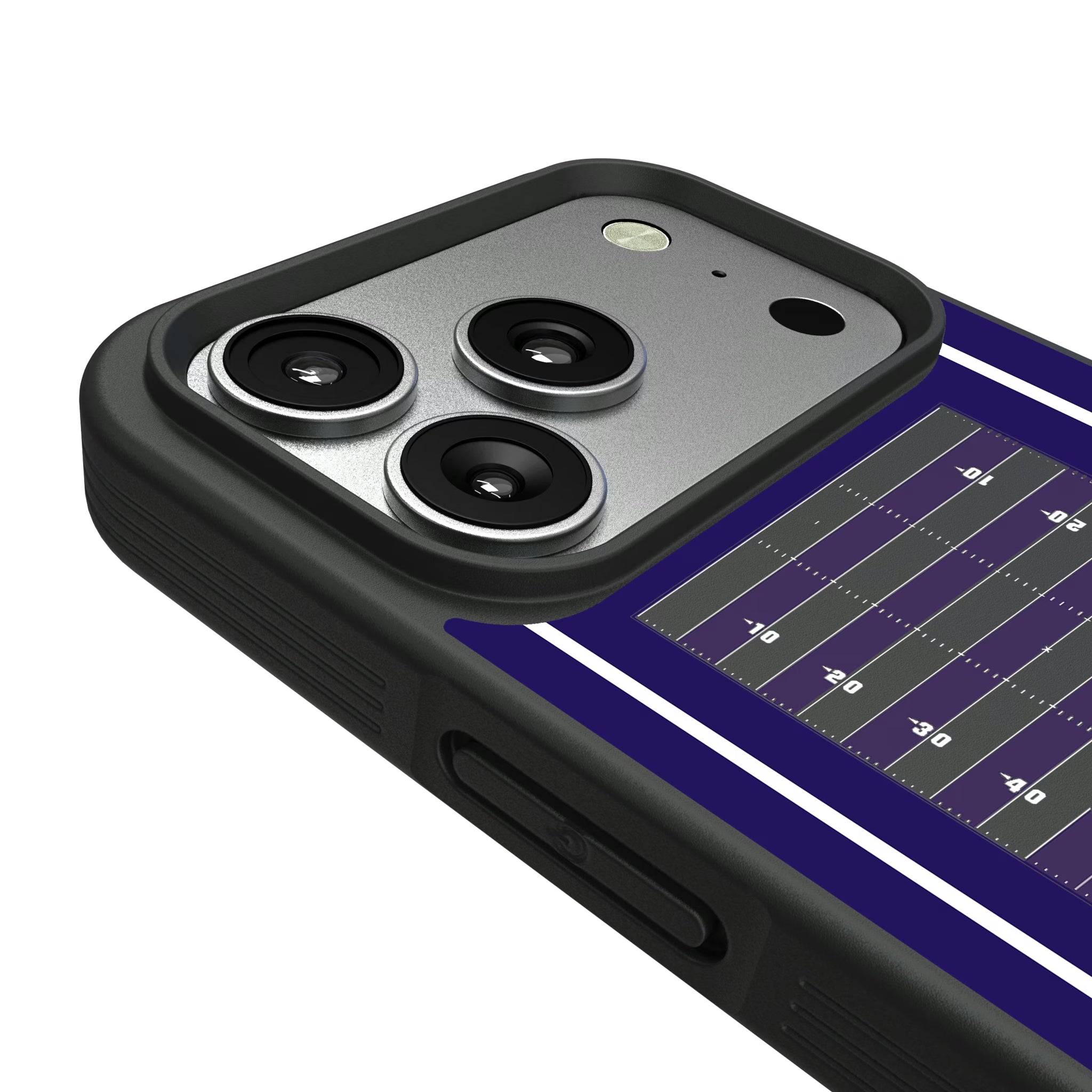 Baltimore Ravens Field iPhone Bump Phone Case for Apple iPhone - Detail#Device_iPhone 17 Pro