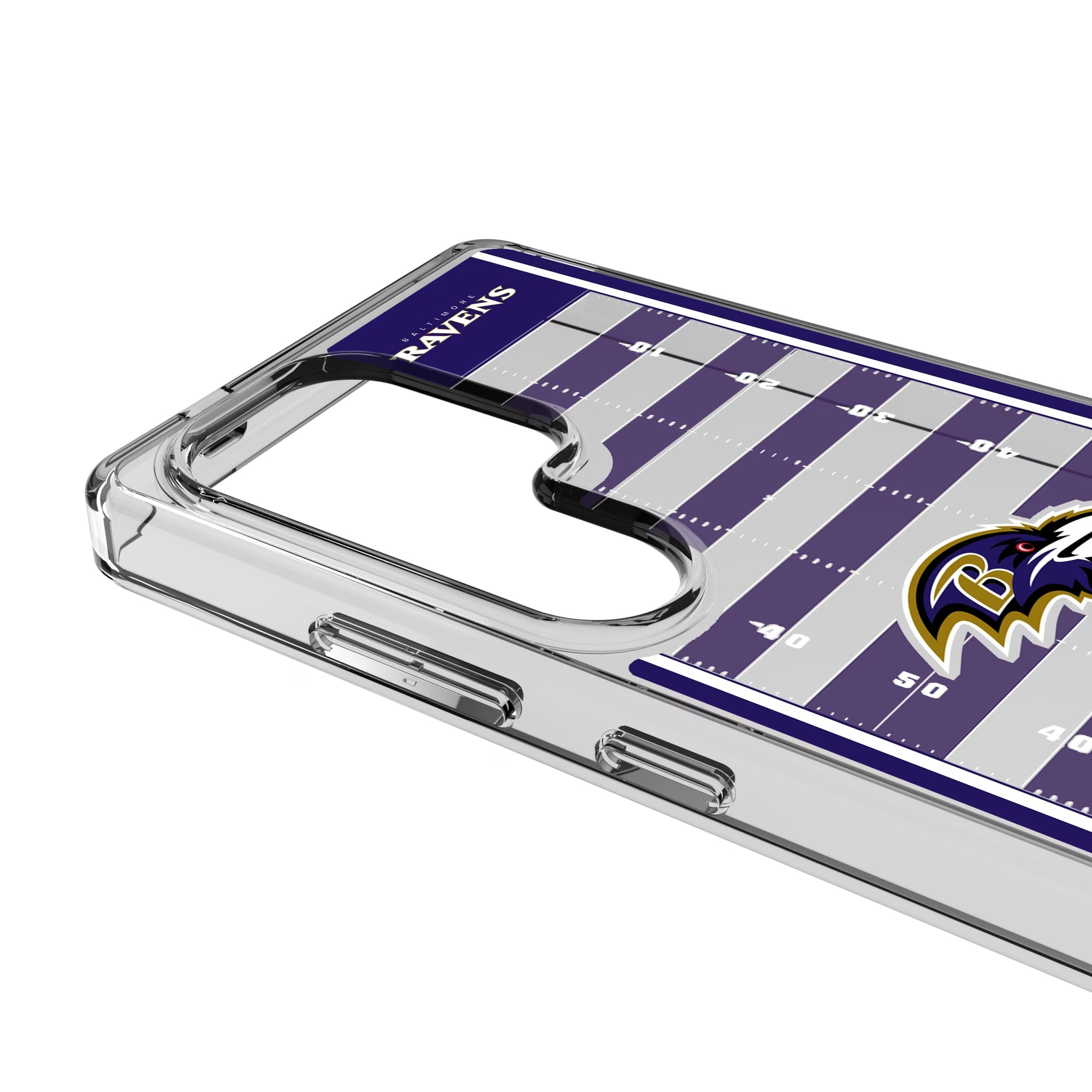 Baltimore Ravens Field Galaxy Clear Phone Case for Samsung Galaxy - Detail