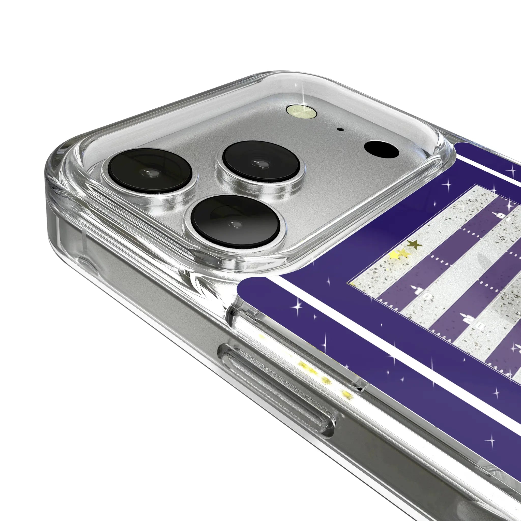 Baltimore Ravens Field iPhone Glitter Phone Case for Apple iPhone - Detail