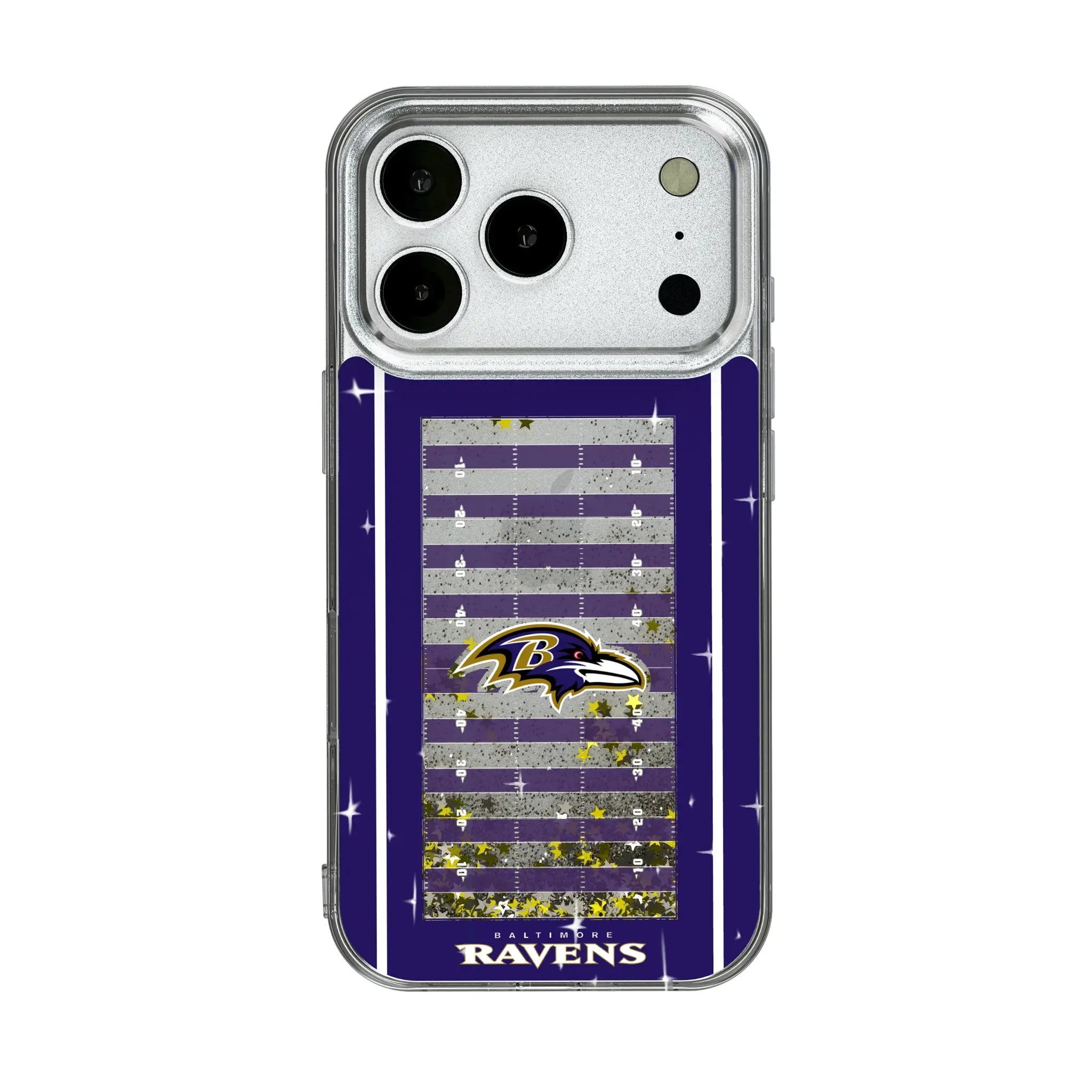 Baltimore Ravens Field iPhone Glitter Phone Case for Apple iPhone