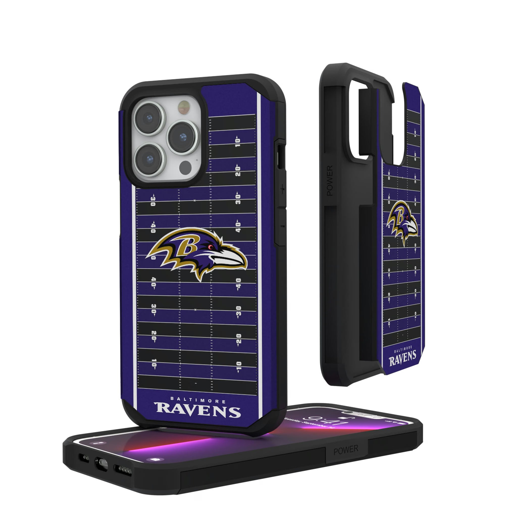 Baltimore Ravens Field iPhone Rugged Phone Case for Apple iPhone