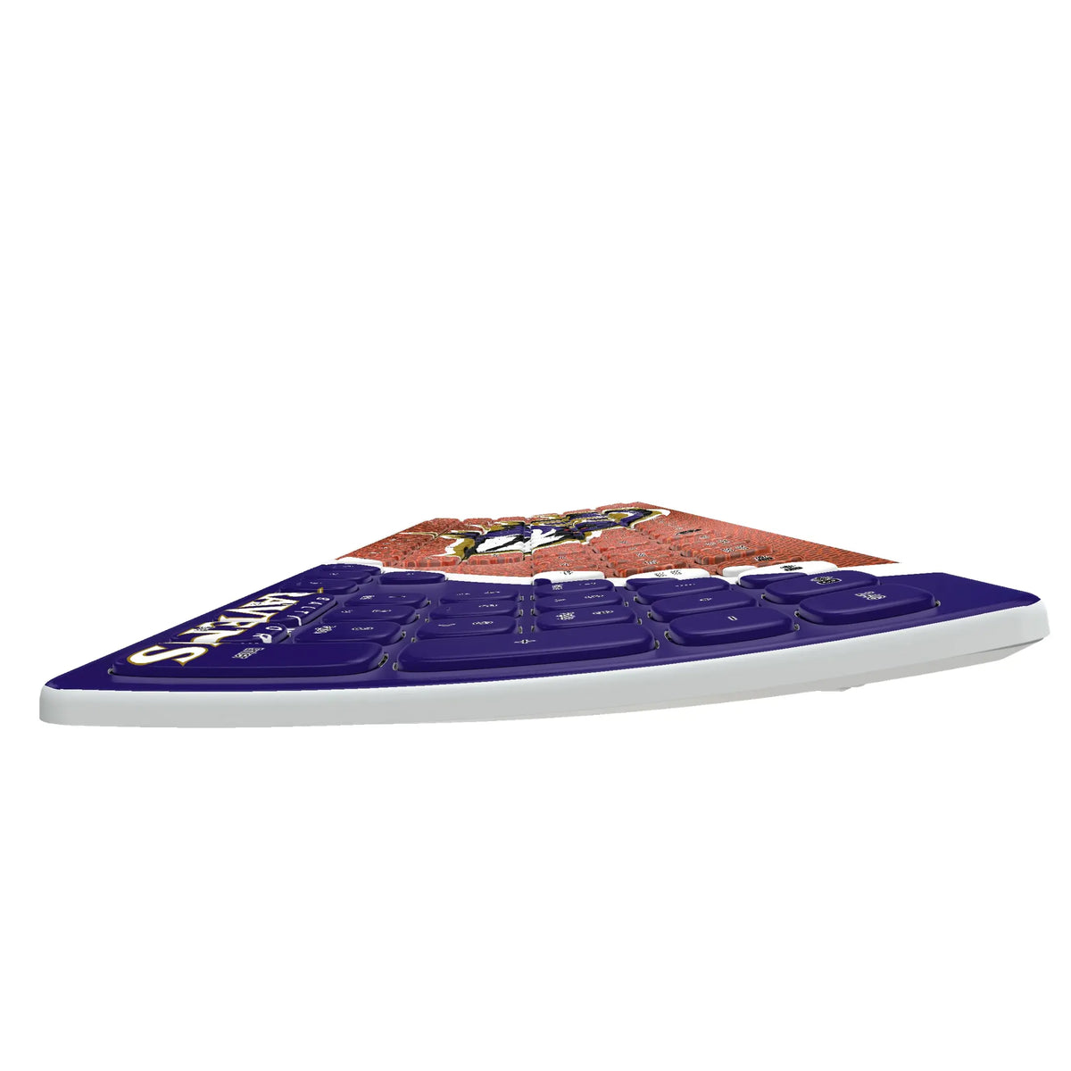 Baltimore Ravens Football KKB605 Curved Wireless Keyboard