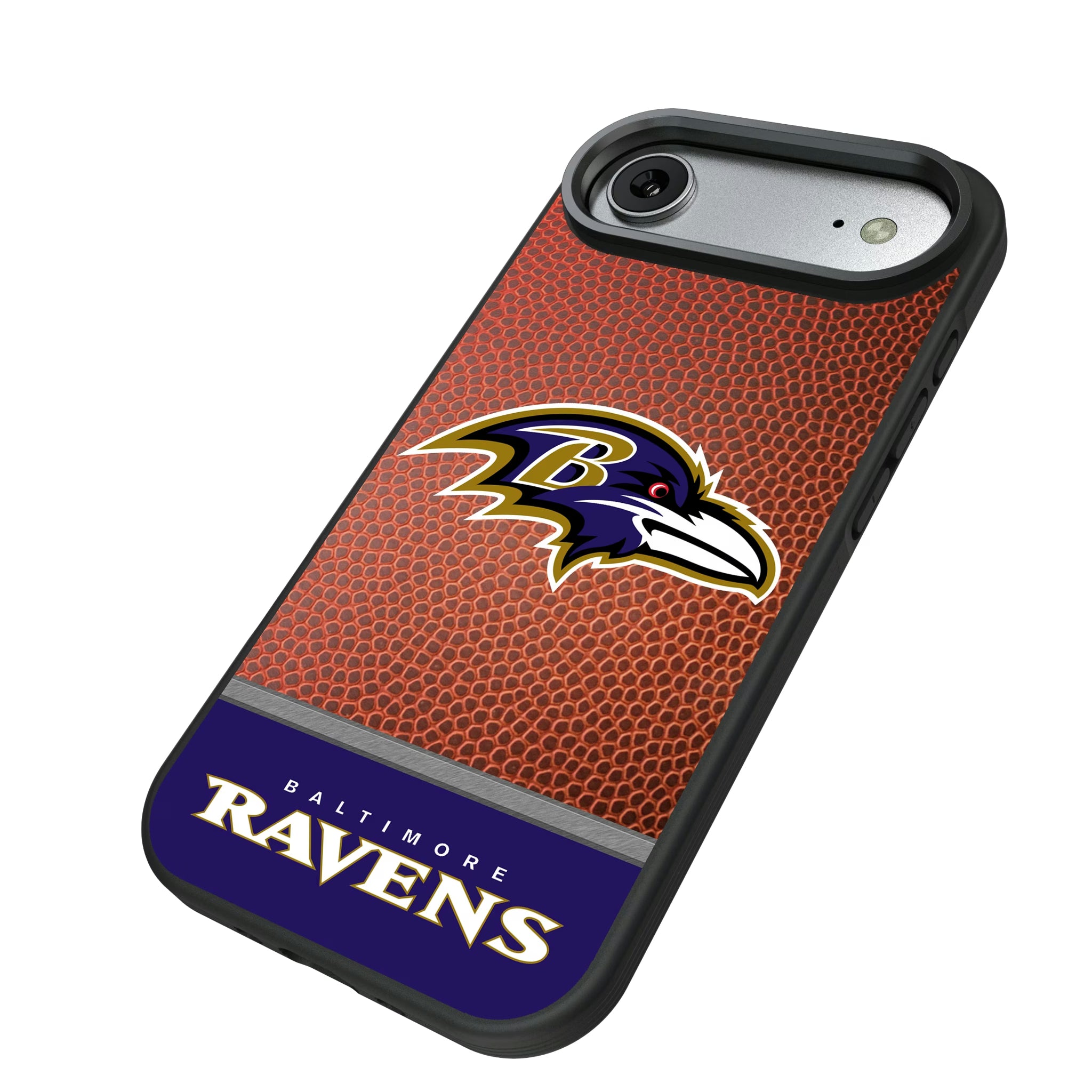 Baltimore Ravens Football Wordmark iPhone Bump Phone Case for Apple iPhone - Isometric View#Device_iPhone Air