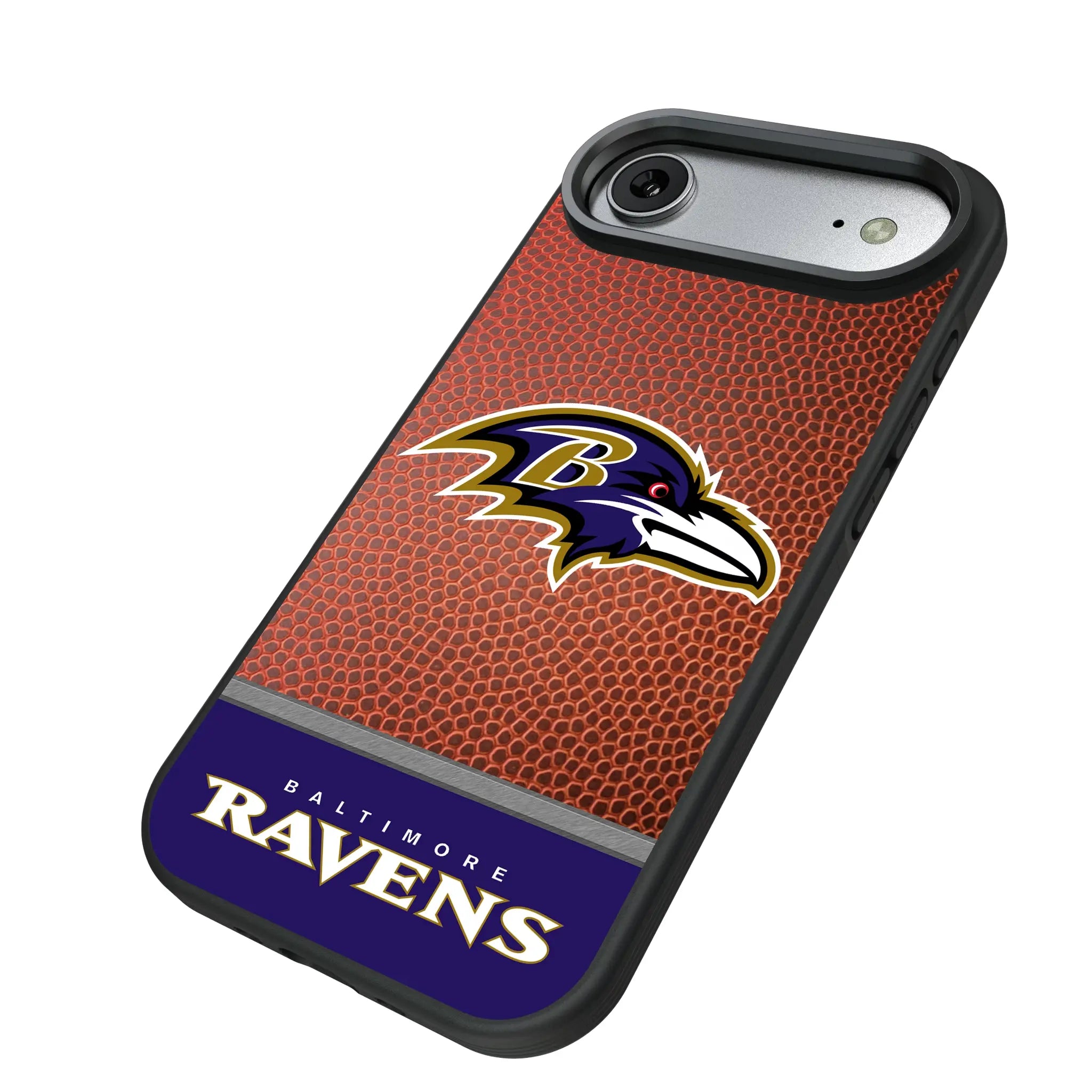 Baltimore Ravens Football Wordmark iPhone Bump Phone Case for Apple iPhone - Isometric View#Device_iPhone Air