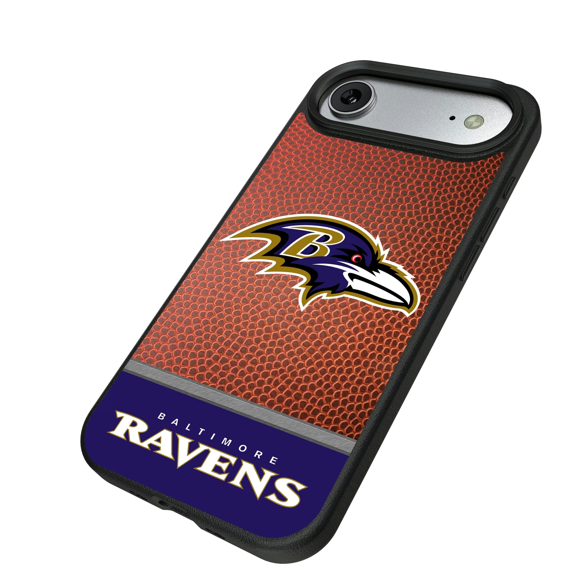 Baltimore Ravens Football Wordmark iPhone MagSafe Compatible Phone Case for Apple iPhone - Isometric View#Device_iPhone Air