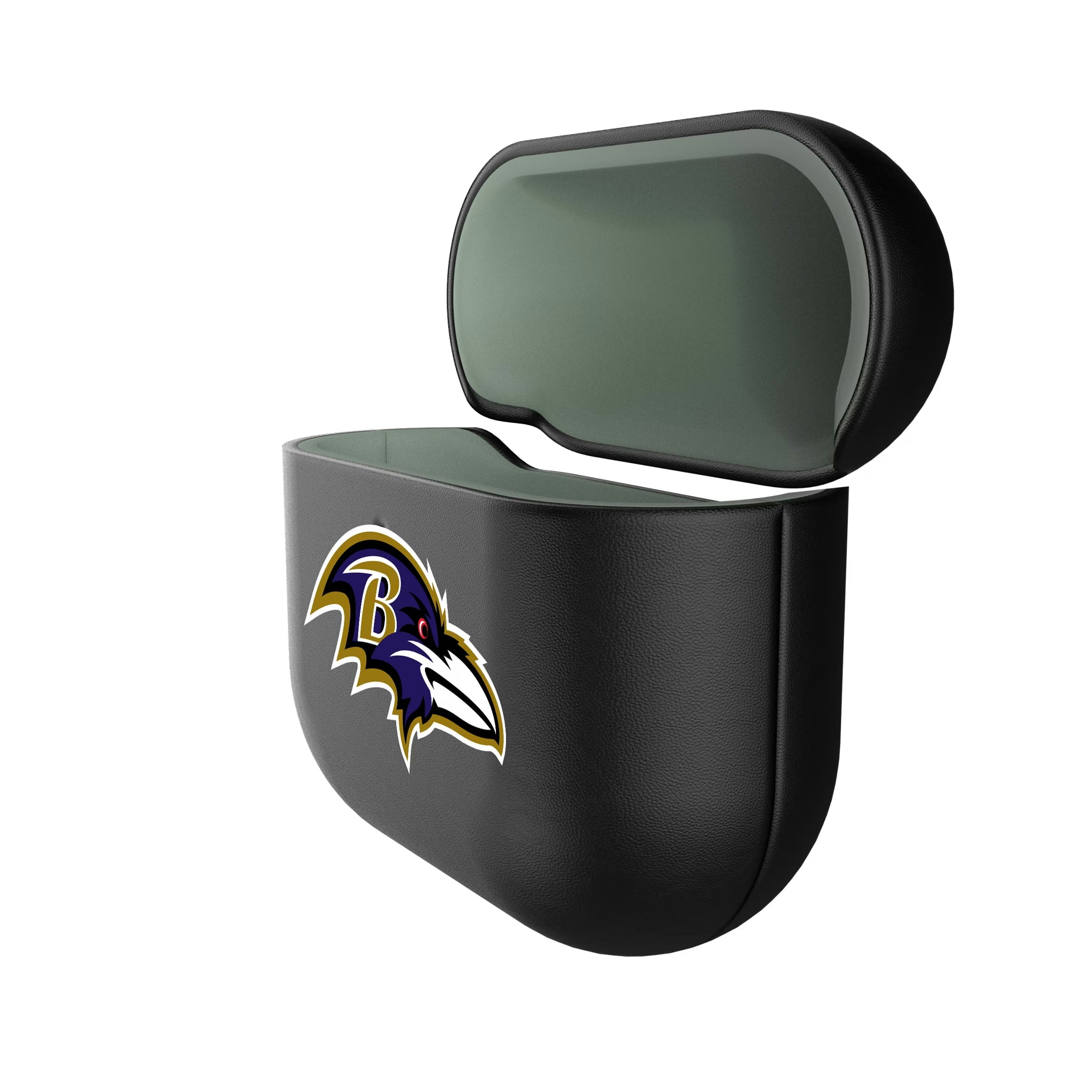 Baltimore Ravens Insignia AirPods AirPod Case Cover - Isometric View#Device_AirPods 4