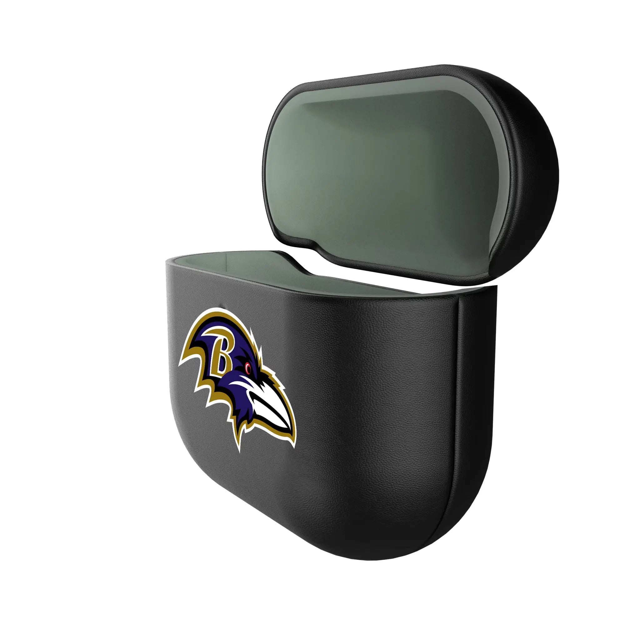 Baltimore Ravens Insignia AirPods AirPod Case Cover - Isometric View#Device_AirPods 4