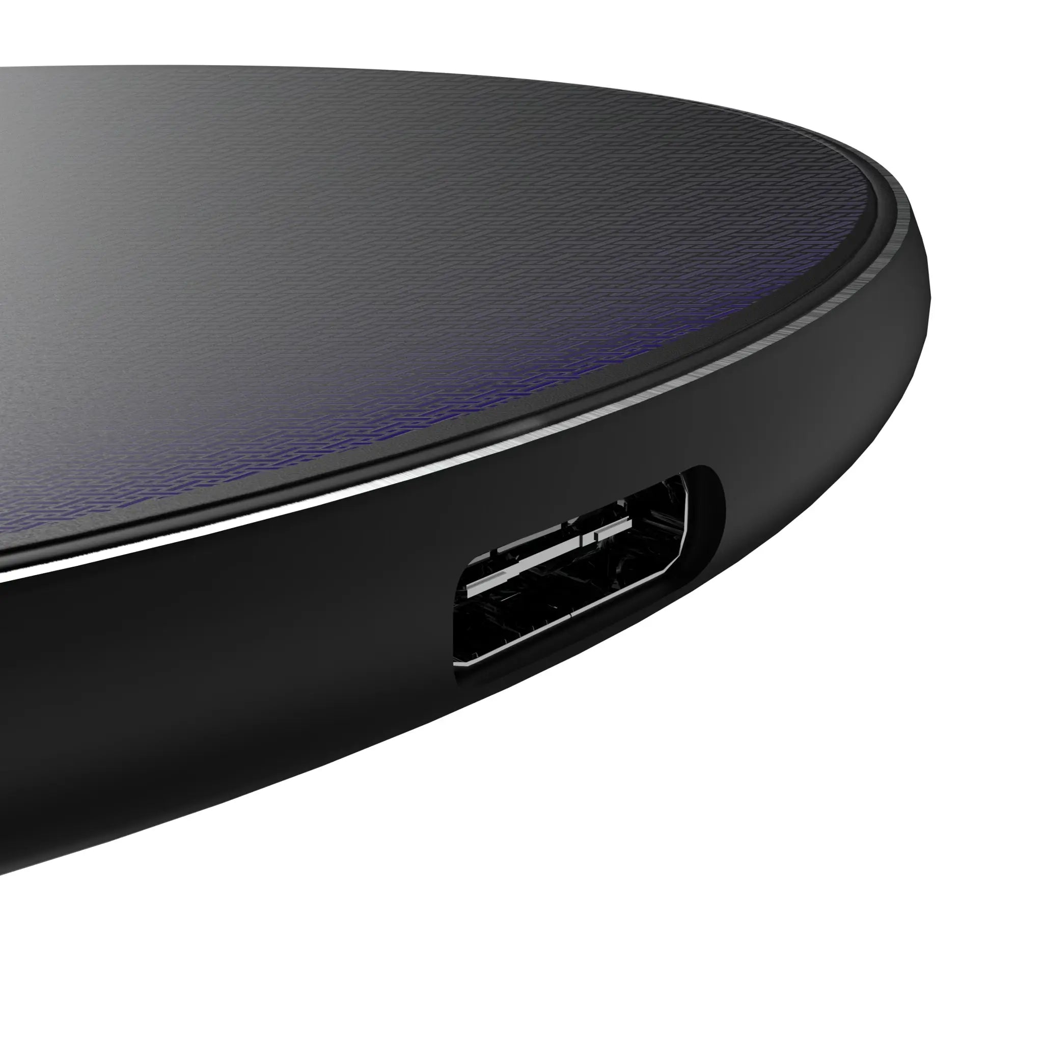 Baltimore Ravens Linen 15-Watt Wireless Charger - Detail