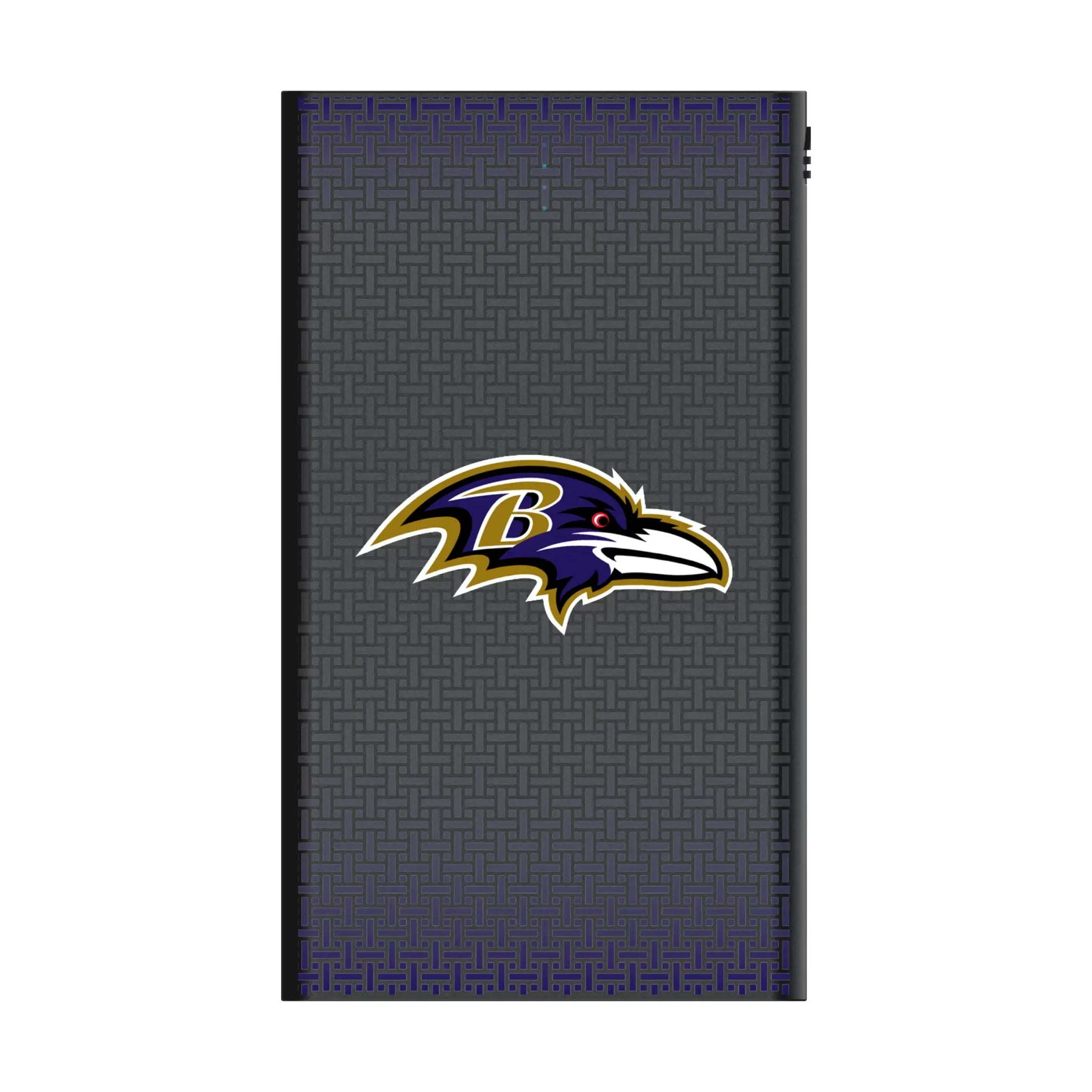 Baltimore Ravens Linen 5000mAh Flat Power Bank