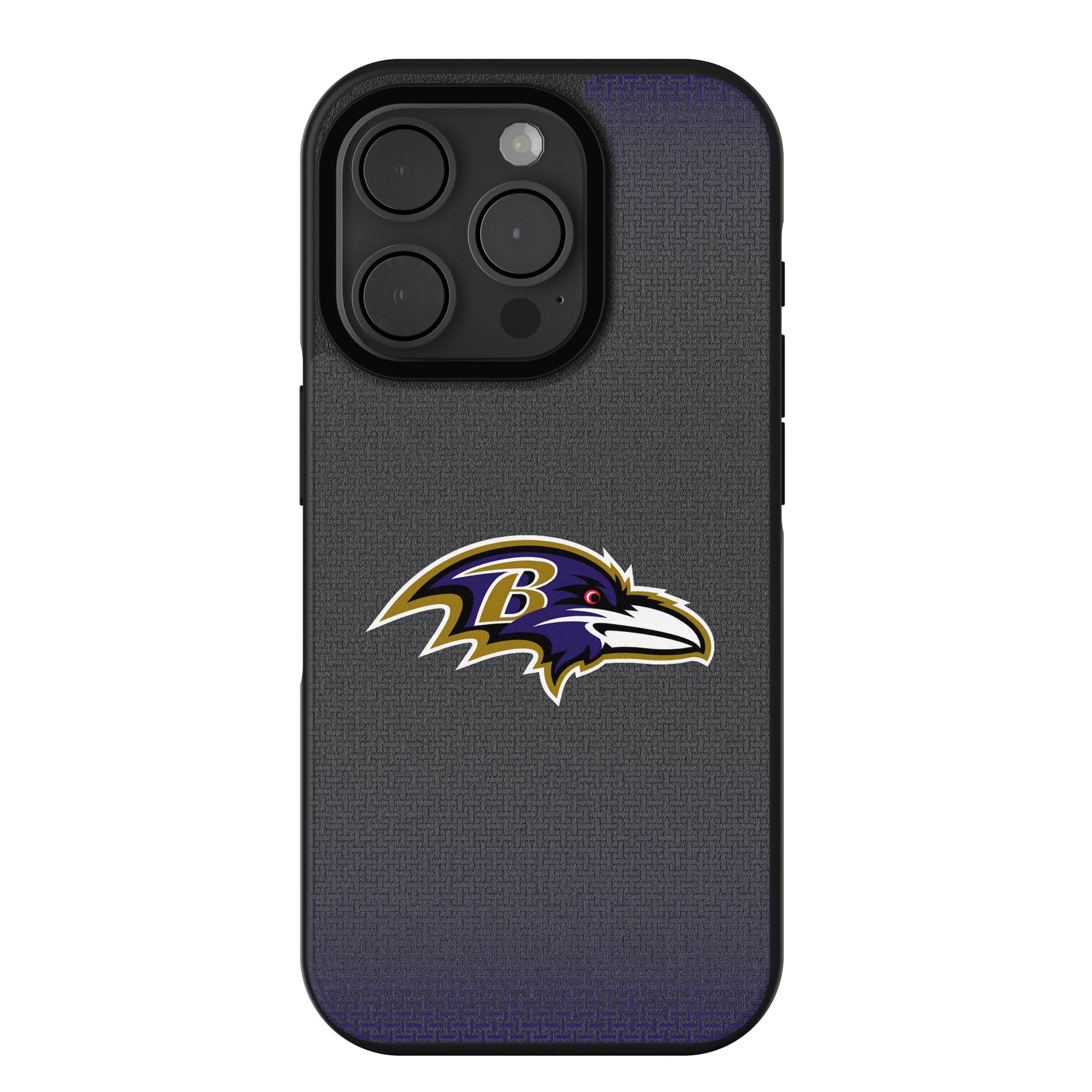 Baltimore Ravens Linen iPhone Bump Phone Case for Apple iPhone