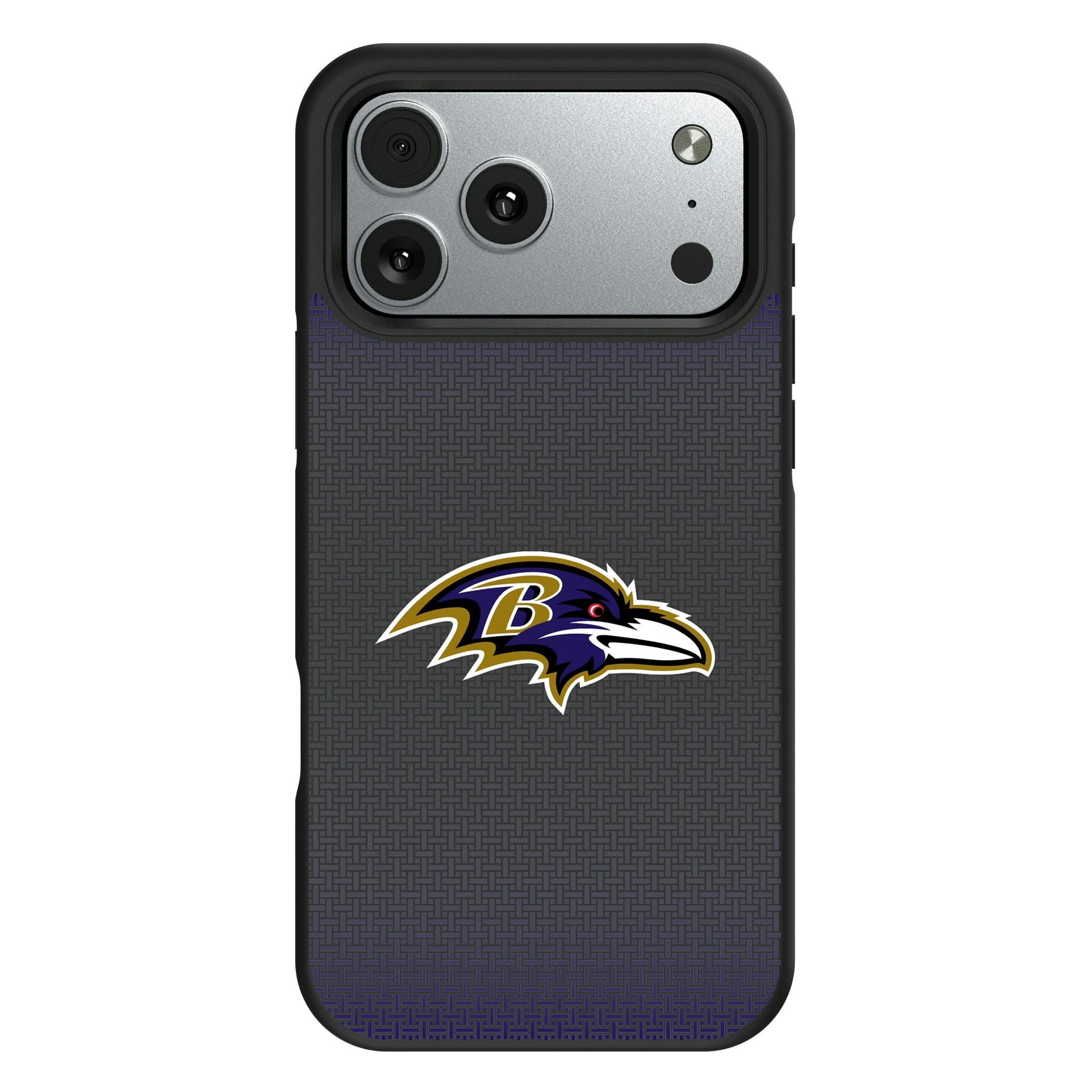 Baltimore Ravens Linen iPhone Bump Phone Case for Apple iPhone#Device_iPhone 17 Pro Max