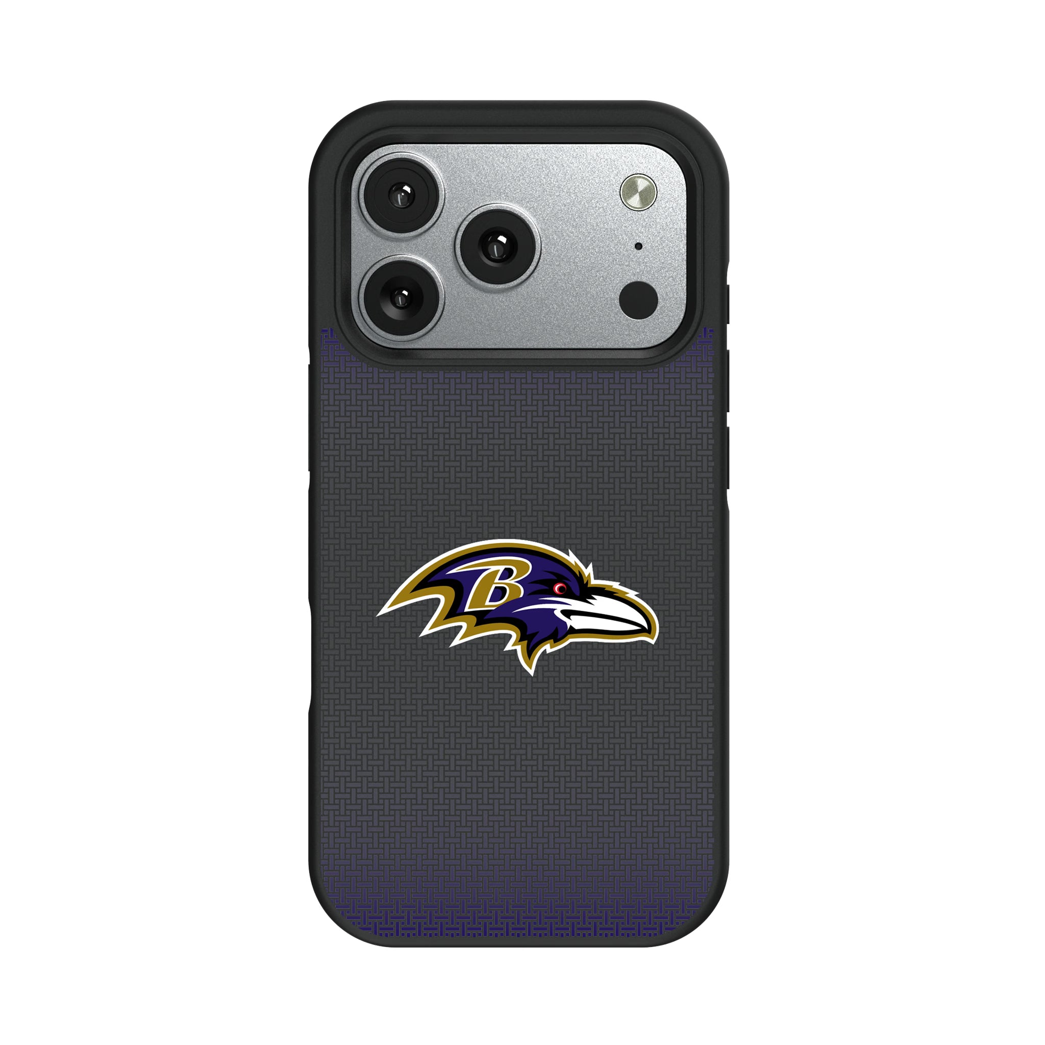 Baltimore Ravens Linen iPhone Bump Phone Case for Apple iPhone#Device_iPhone 17 Pro