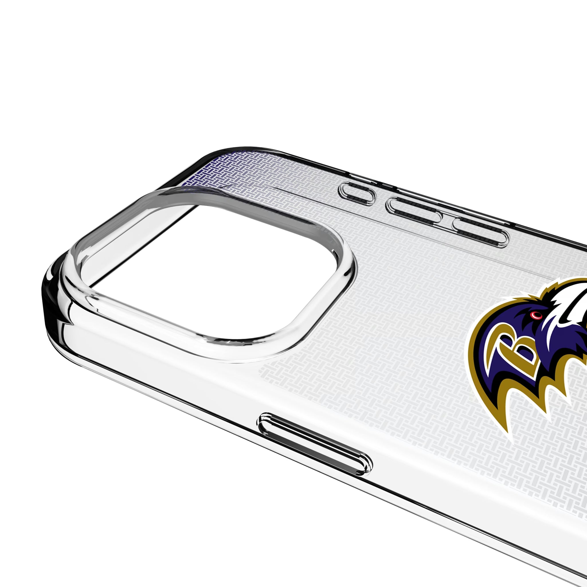 Baltimore Ravens Linen iPhone Clear Phone Case for Apple iPhone - Detail