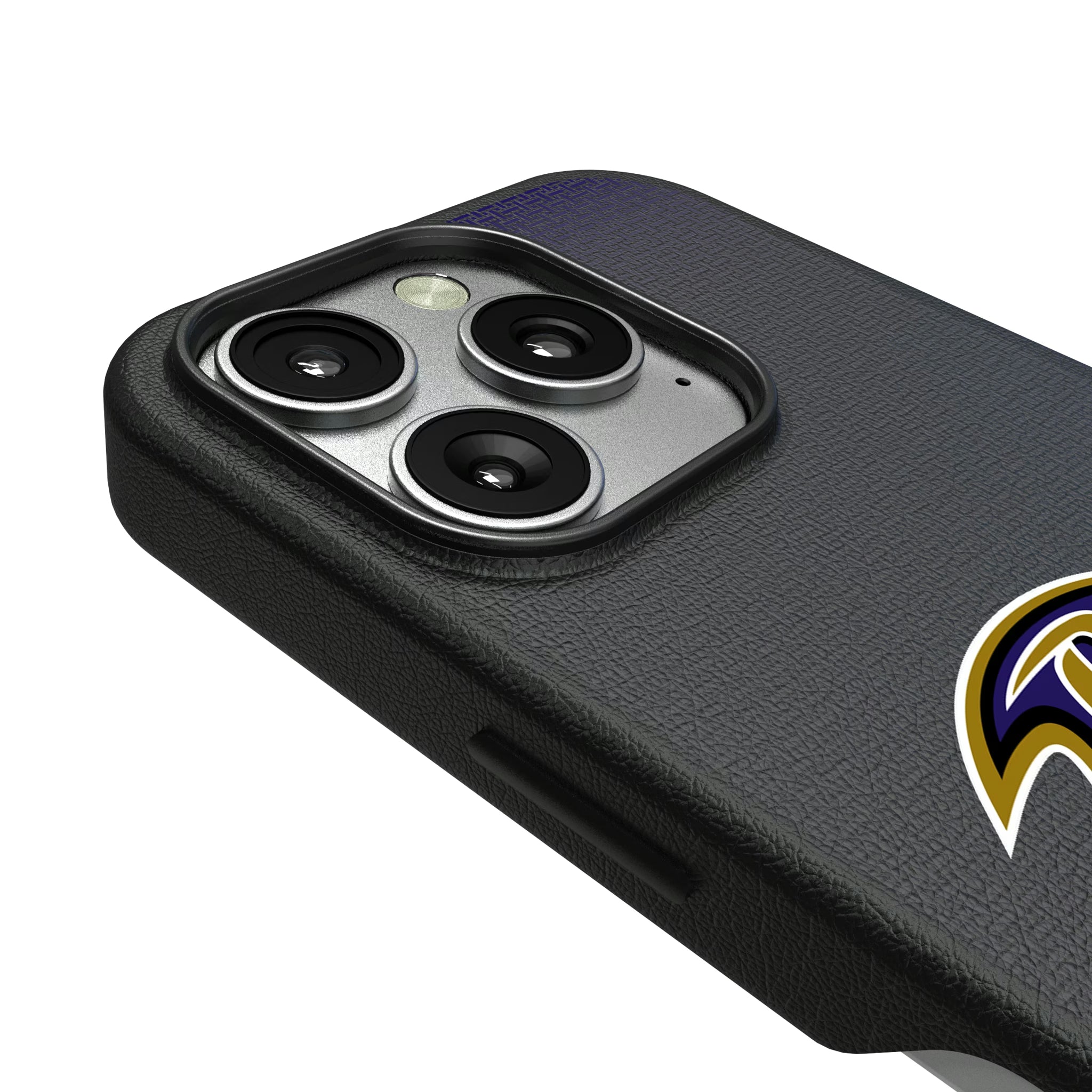 Baltimore Ravens Linen iPhone MagSafe Compatible Phone Case for Apple iPhone - Detail