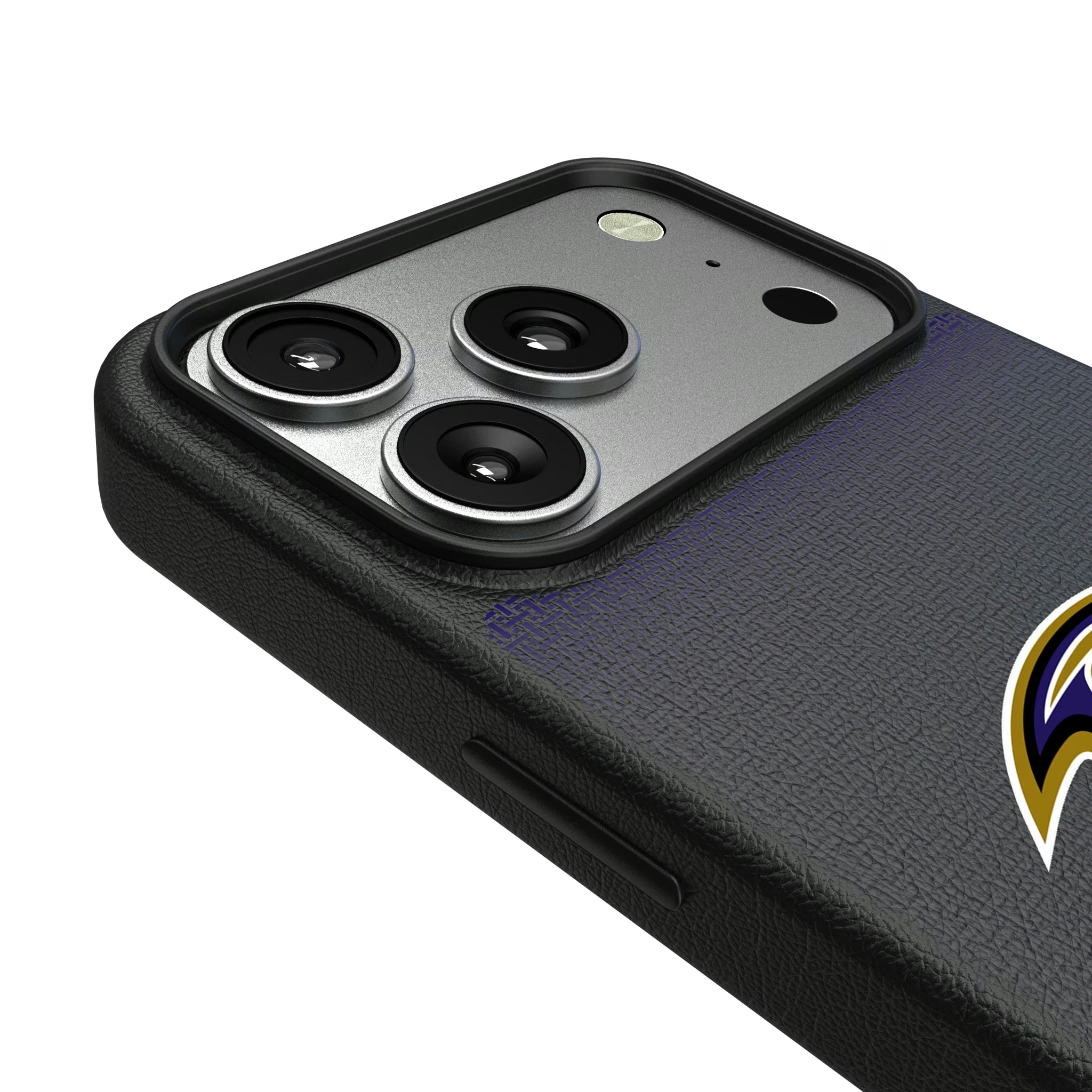 Baltimore Ravens Linen iPhone MagSafe Compatible Phone Case for Apple iPhone - Detail#Device_iPhone 17 Pro
