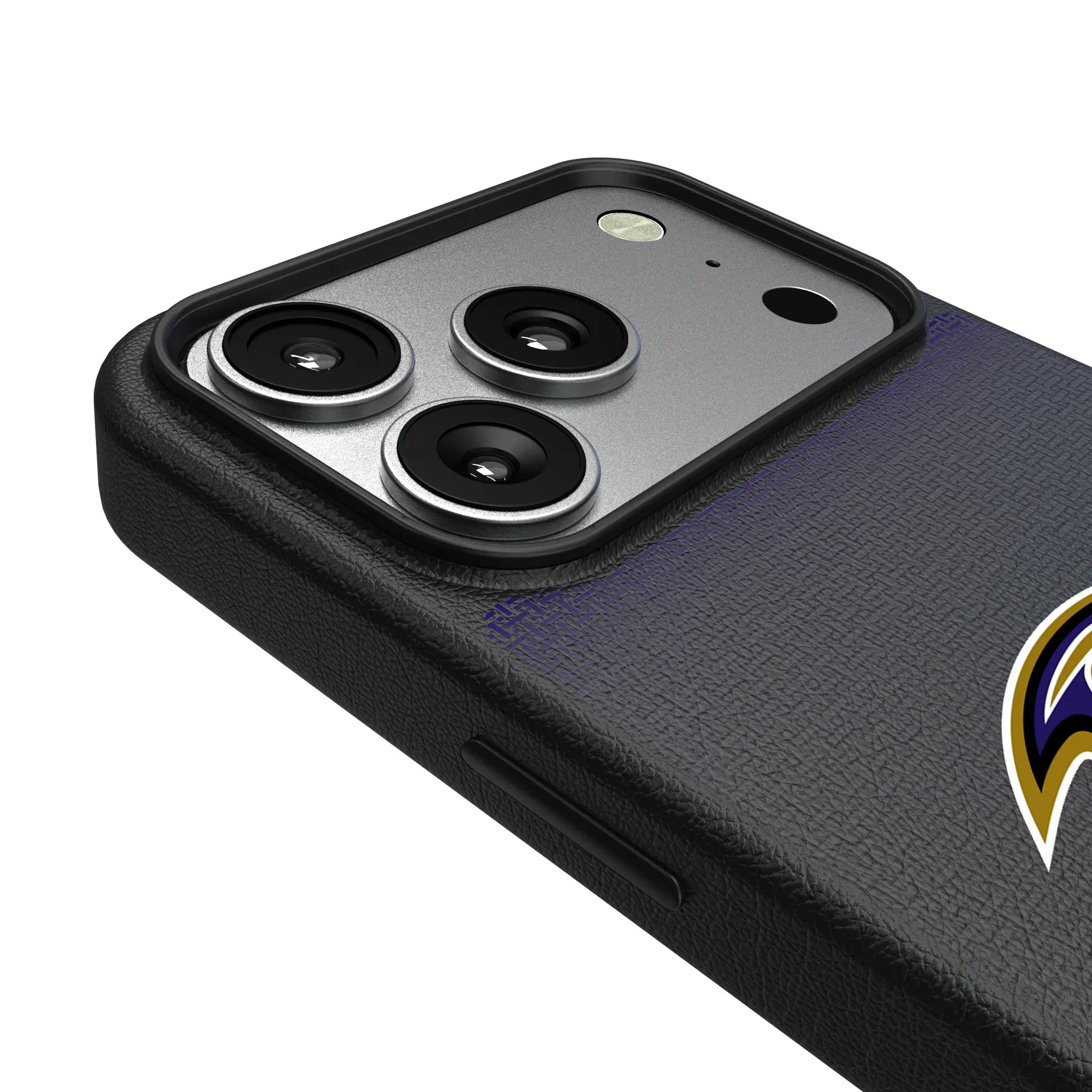 Baltimore Ravens Linen iPhone MagSafe Compatible Phone Case for Apple iPhone - Detail#Device_iPhone 17 Pro