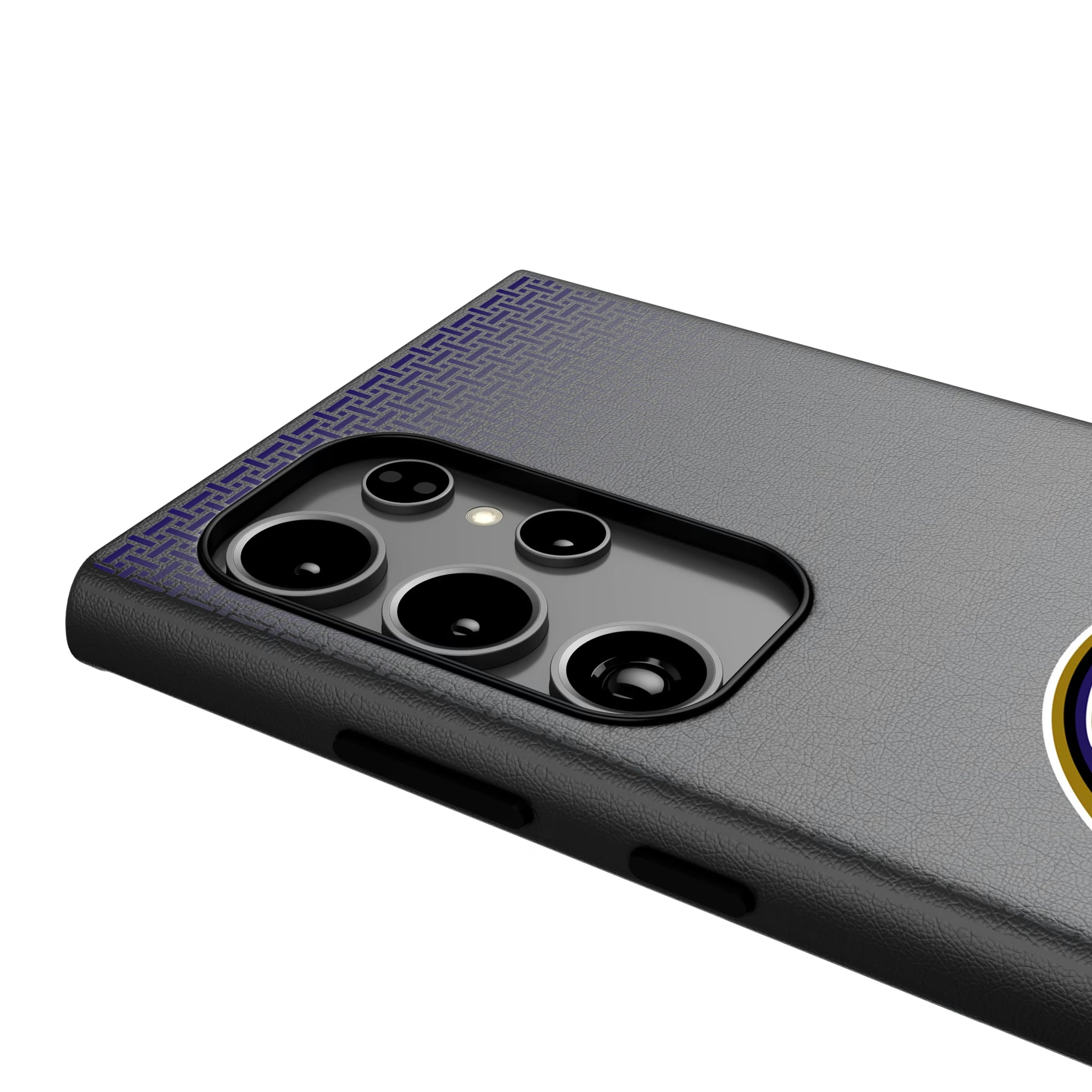 Baltimore Ravens Linen Galaxy MagSafe Compatible Phone Case for Samsung Galaxy - Detail