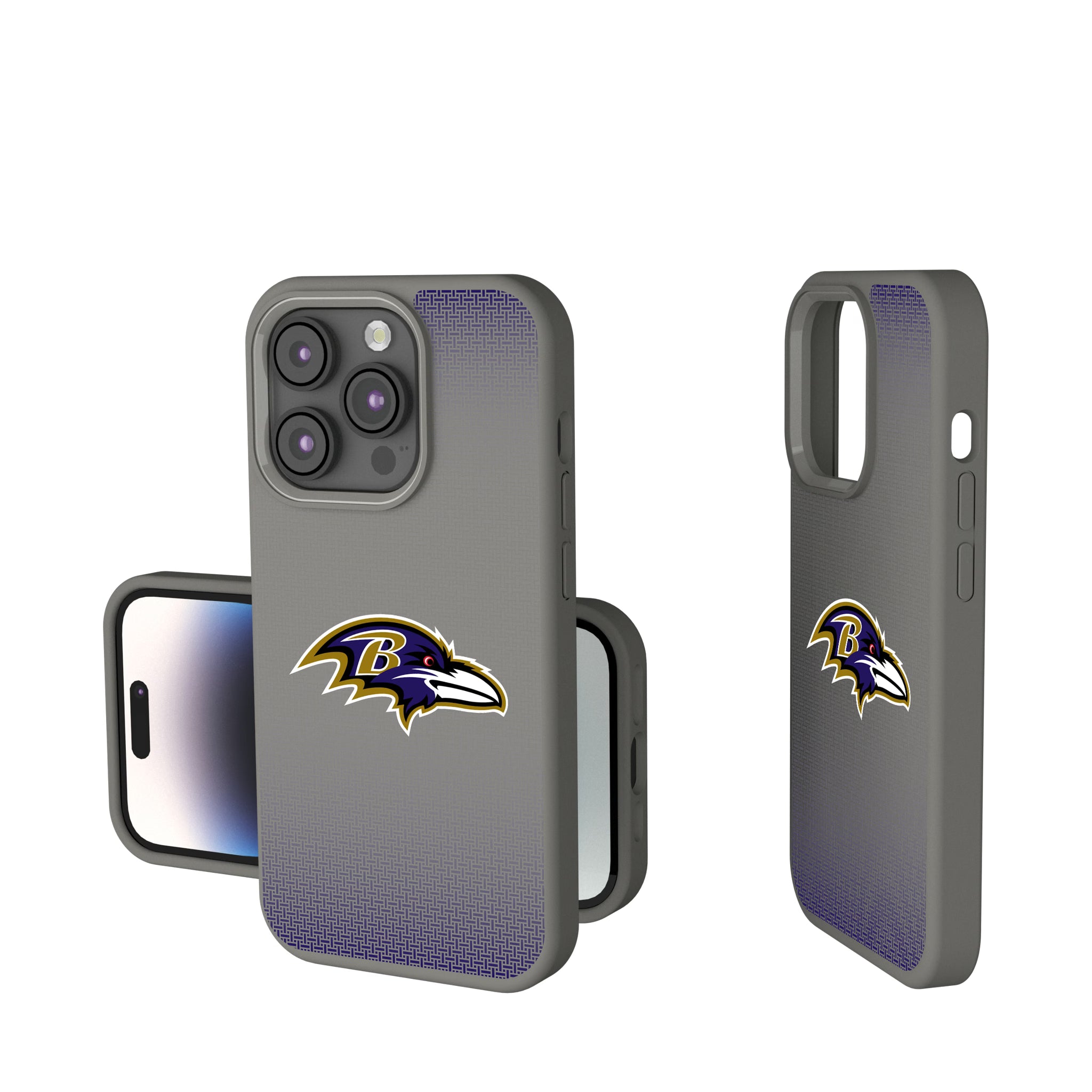 Baltimore Ravens Linen iPhone Soft Touch Phone Case for Apple iPhone