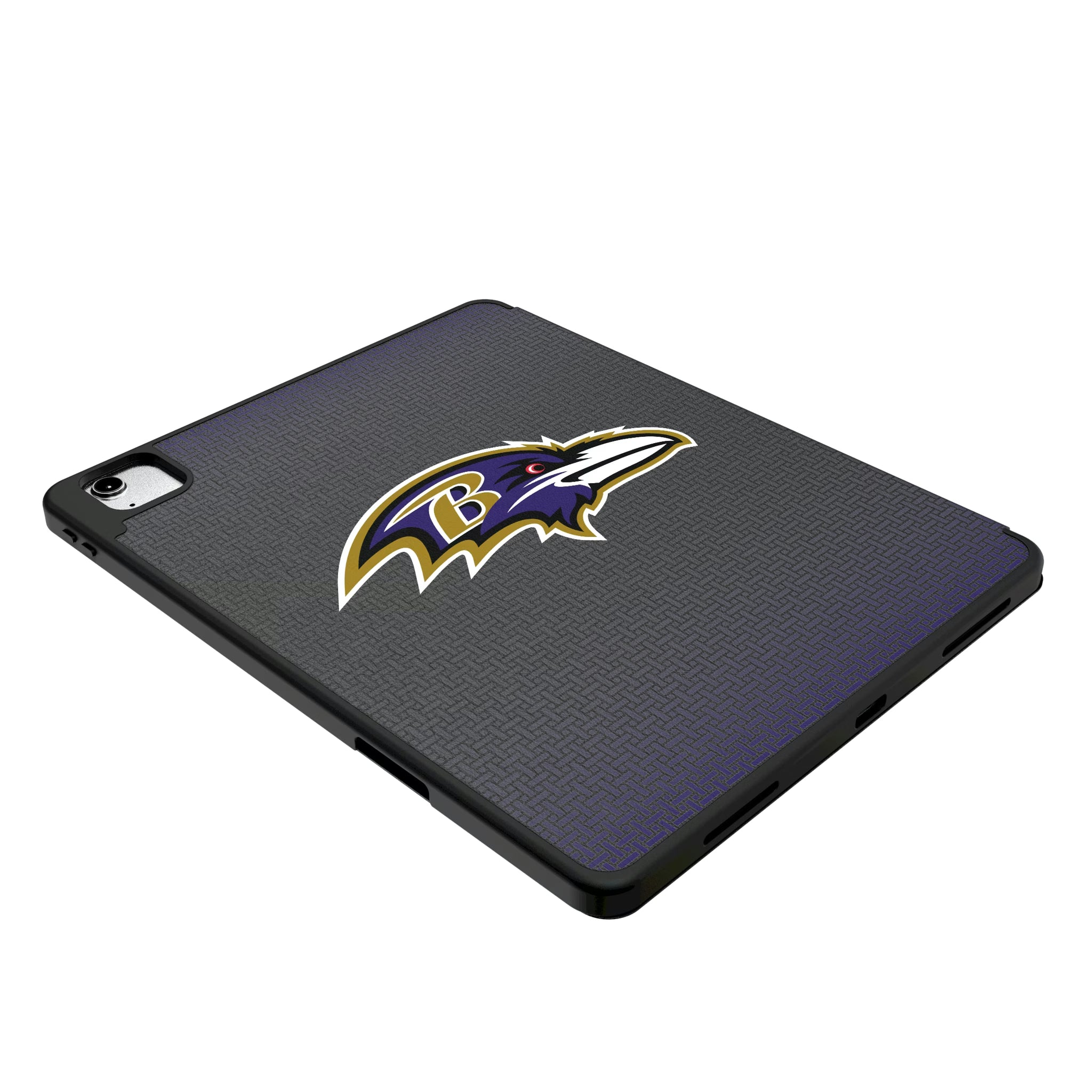 Baltimore Ravens Linen iPad Tablet Case for Apple iPad - Isometric View