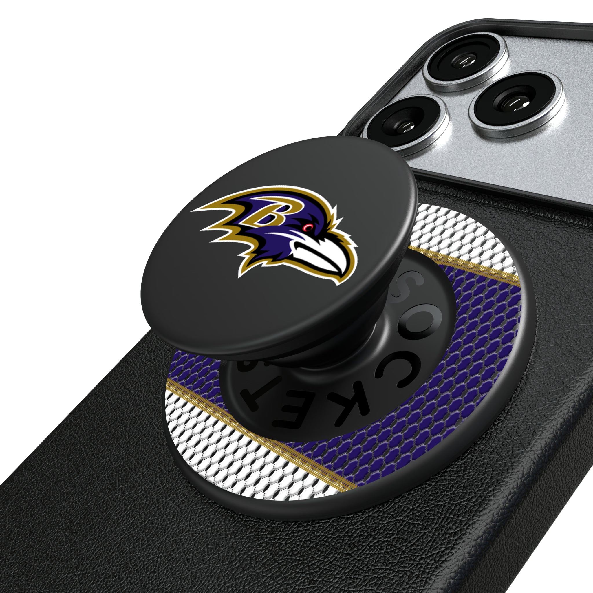 Baltimore Ravens Mesh Popsockets Round Magnetic