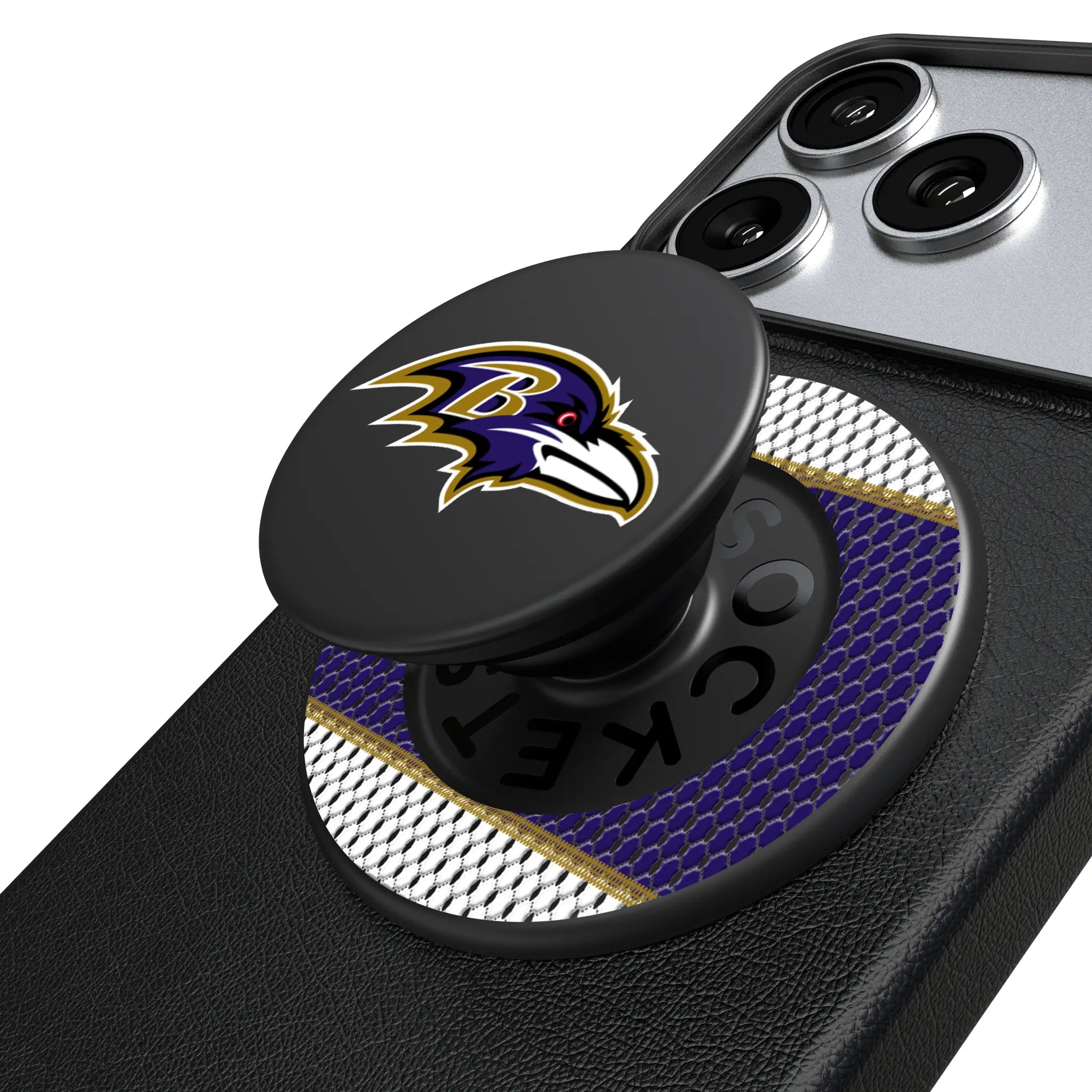 Baltimore Ravens Mesh Popsockets Round Magnetic