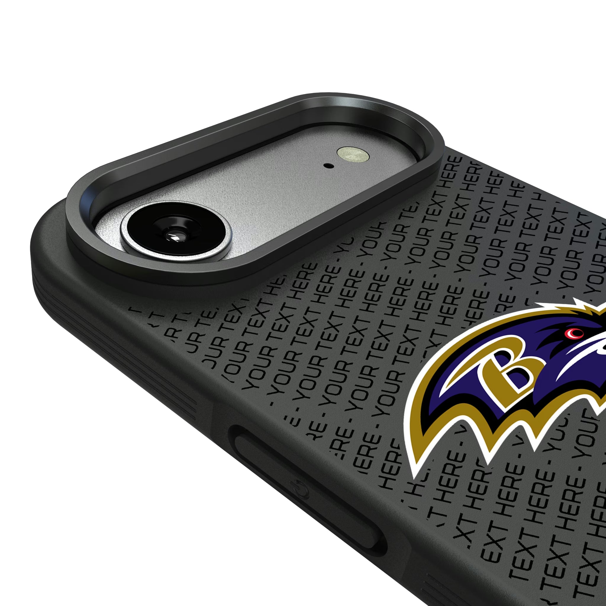 Baltimore Ravens Personalized EndZone Plus iPhone Bump Phone Case for Apple iPhone - Detail#Device_iPhone Air