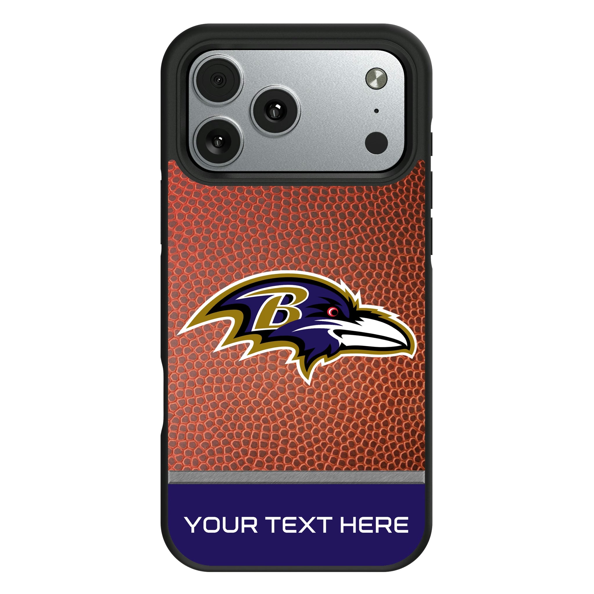 Baltimore Ravens Personalized Football iPhone Bump Phone Case for Apple iPhone#Device_iPhone 17 Pro Max