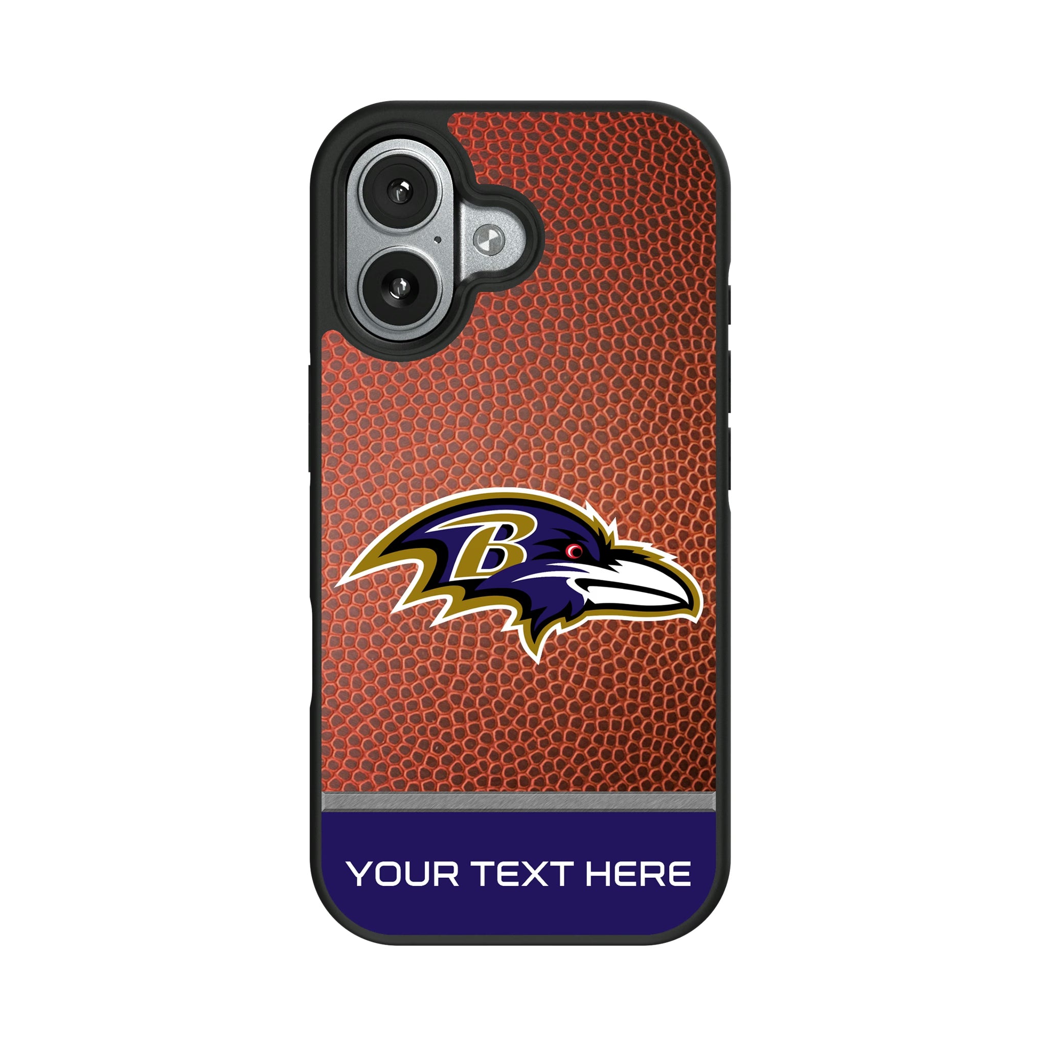 Baltimore Ravens Personalized Football iPhone Bump Phone Case for Apple iPhone#Device_iPhone 17