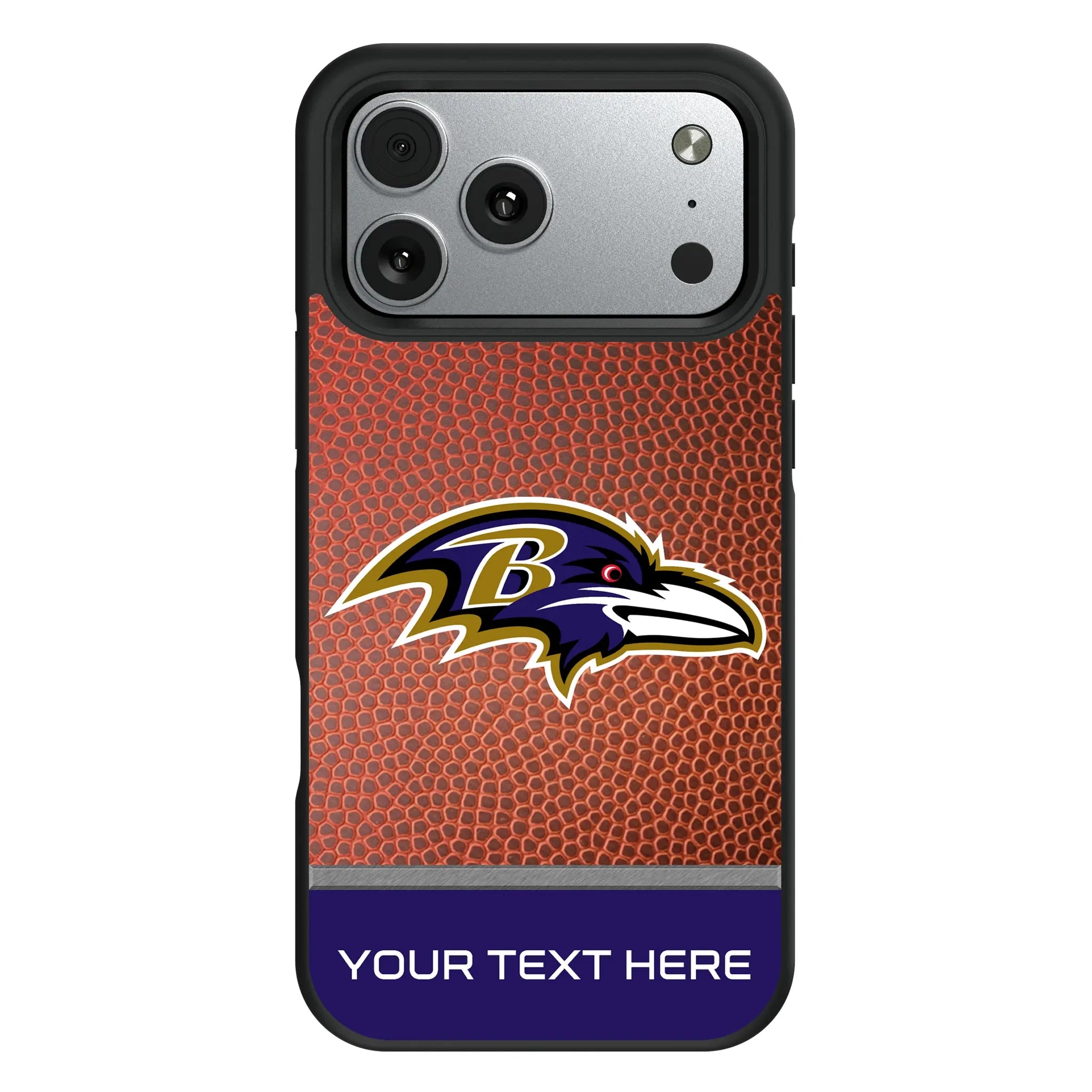 Baltimore Ravens Personalized Football iPhone Bump Phone Case for Apple iPhone#Device_iPhone 17 Pro Max