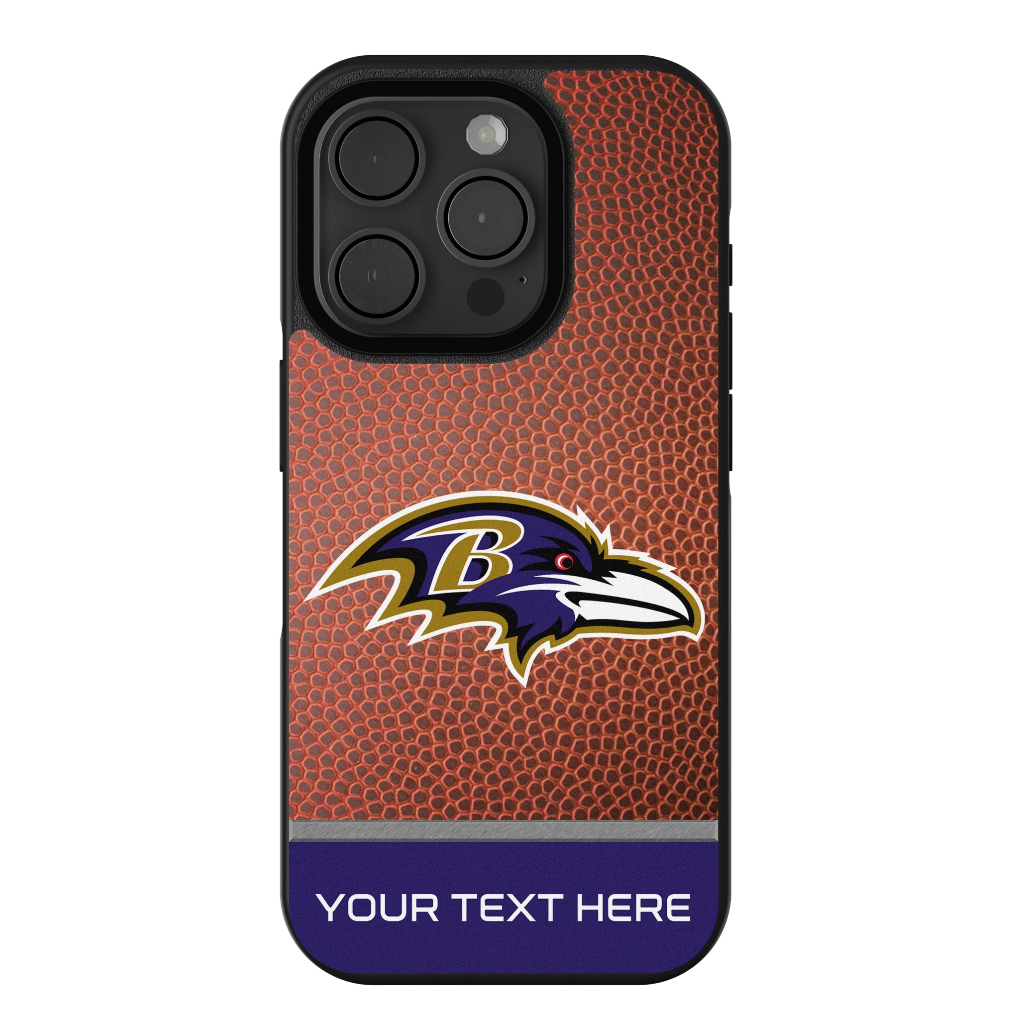 Baltimore Ravens Personalized Football iPhone Bump Phone Case for Apple iPhone