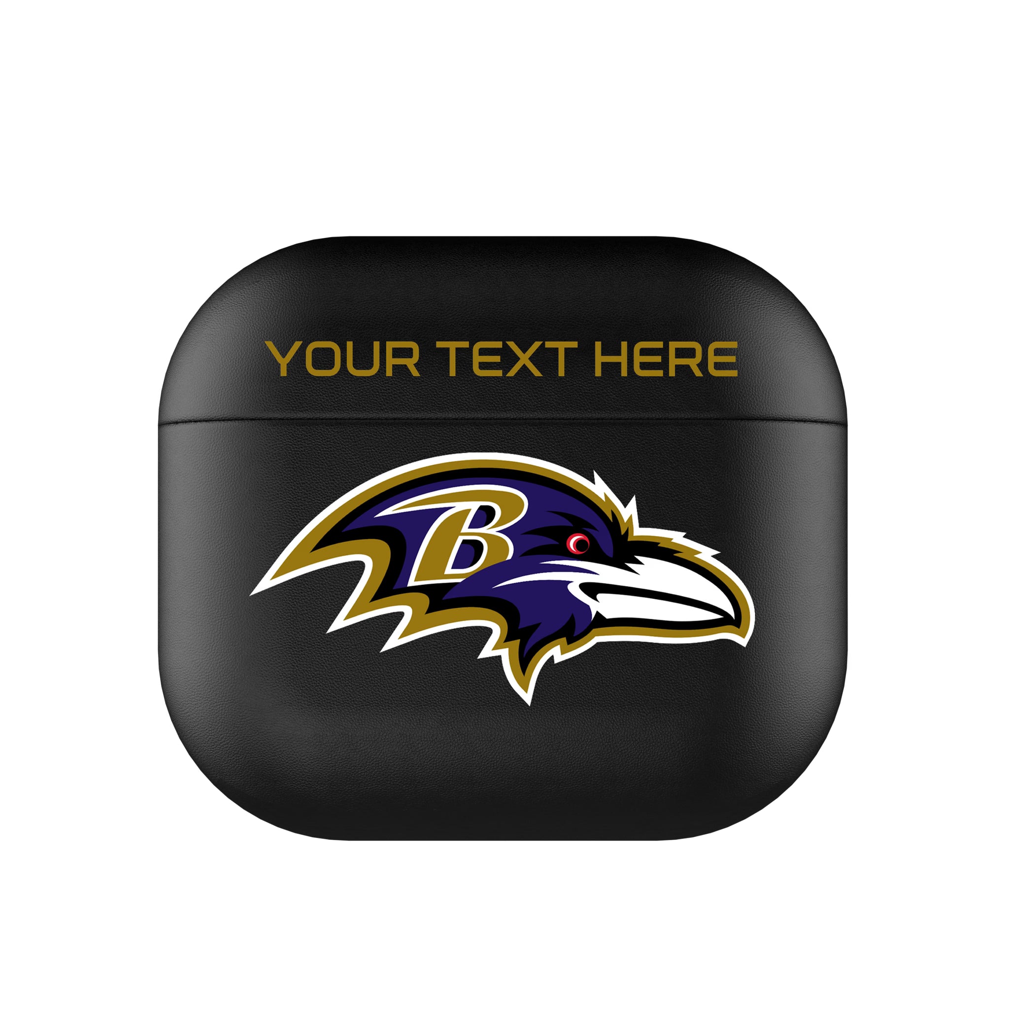 Baltimore Ravens Personalized Insignia AirPods AirPod Case Cover#Device_AirPods 3rd Gen