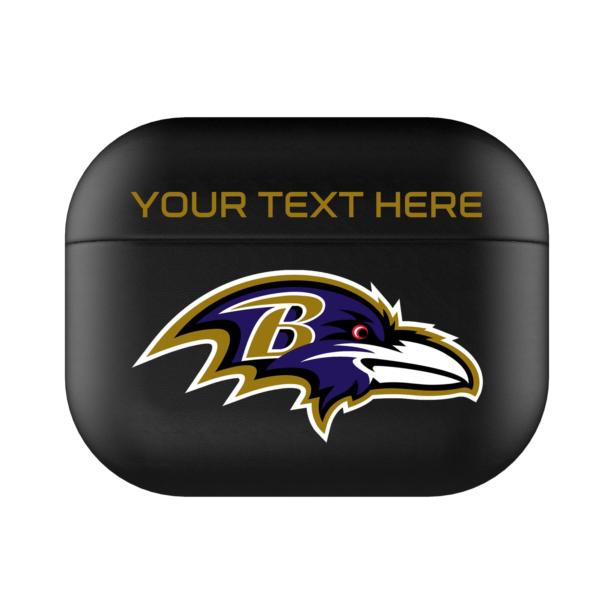 Baltimore Ravens Personalized Insignia AirPods AirPod Case Cover#Device_AirPods Pro 3