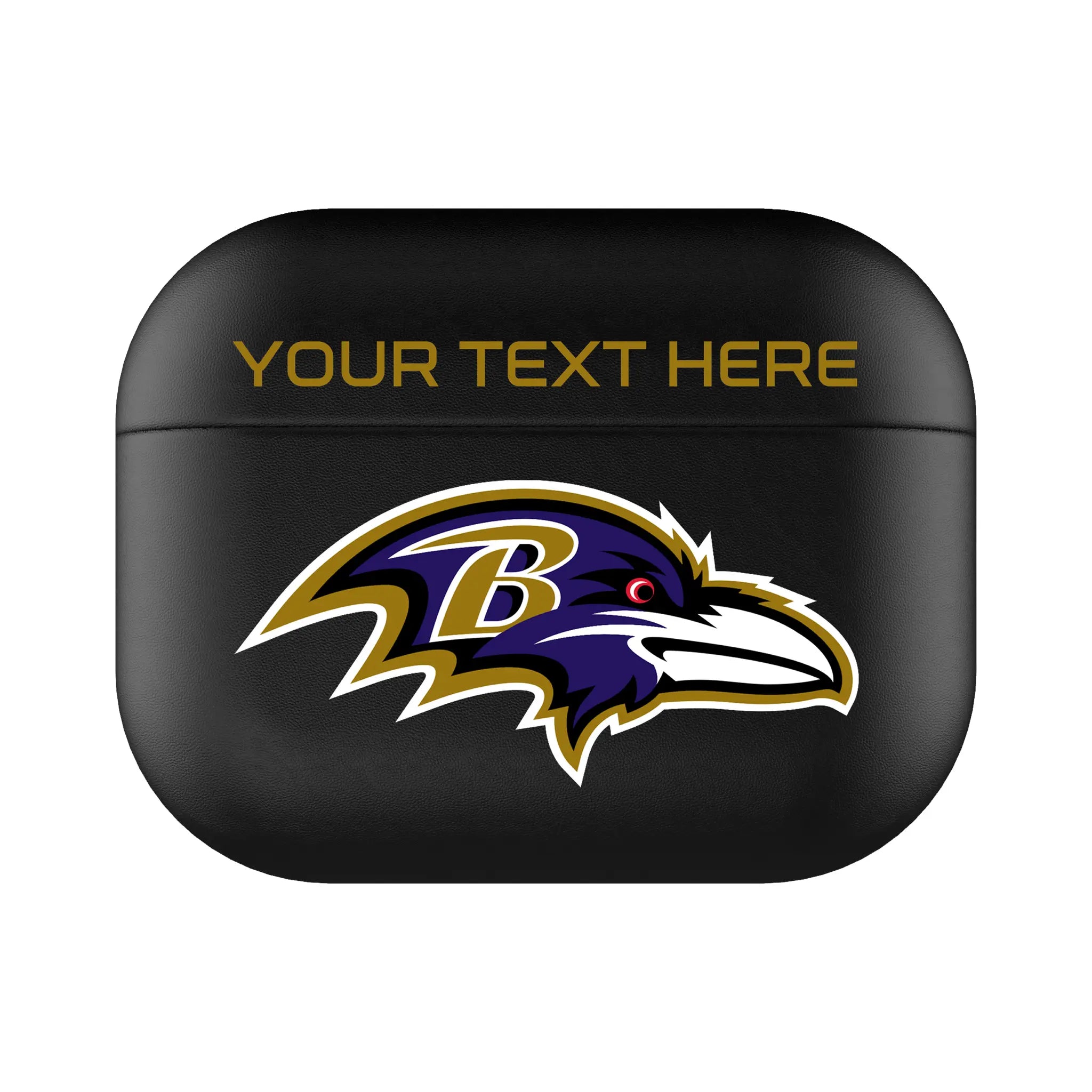 Baltimore Ravens Personalized Insignia AirPods AirPod Case Cover#Device_AirPods Pro 3