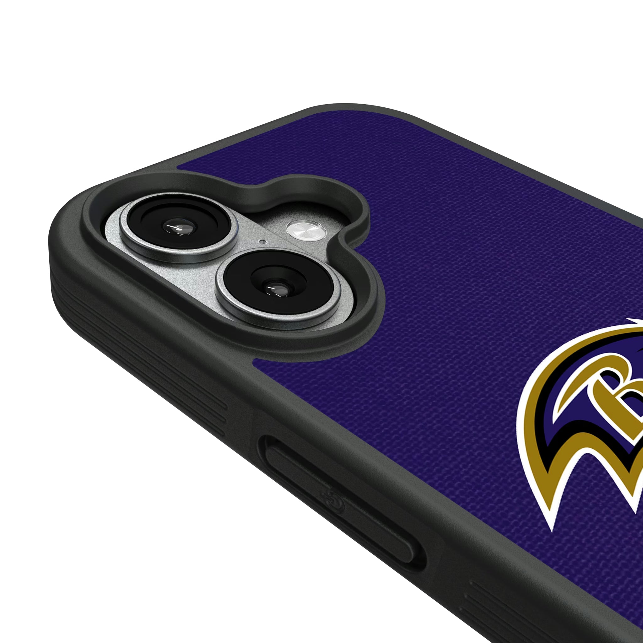 Baltimore Ravens Personalized Stripe iPhone Bump Phone Case for Apple iPhone - Detail#Device_iPhone 17