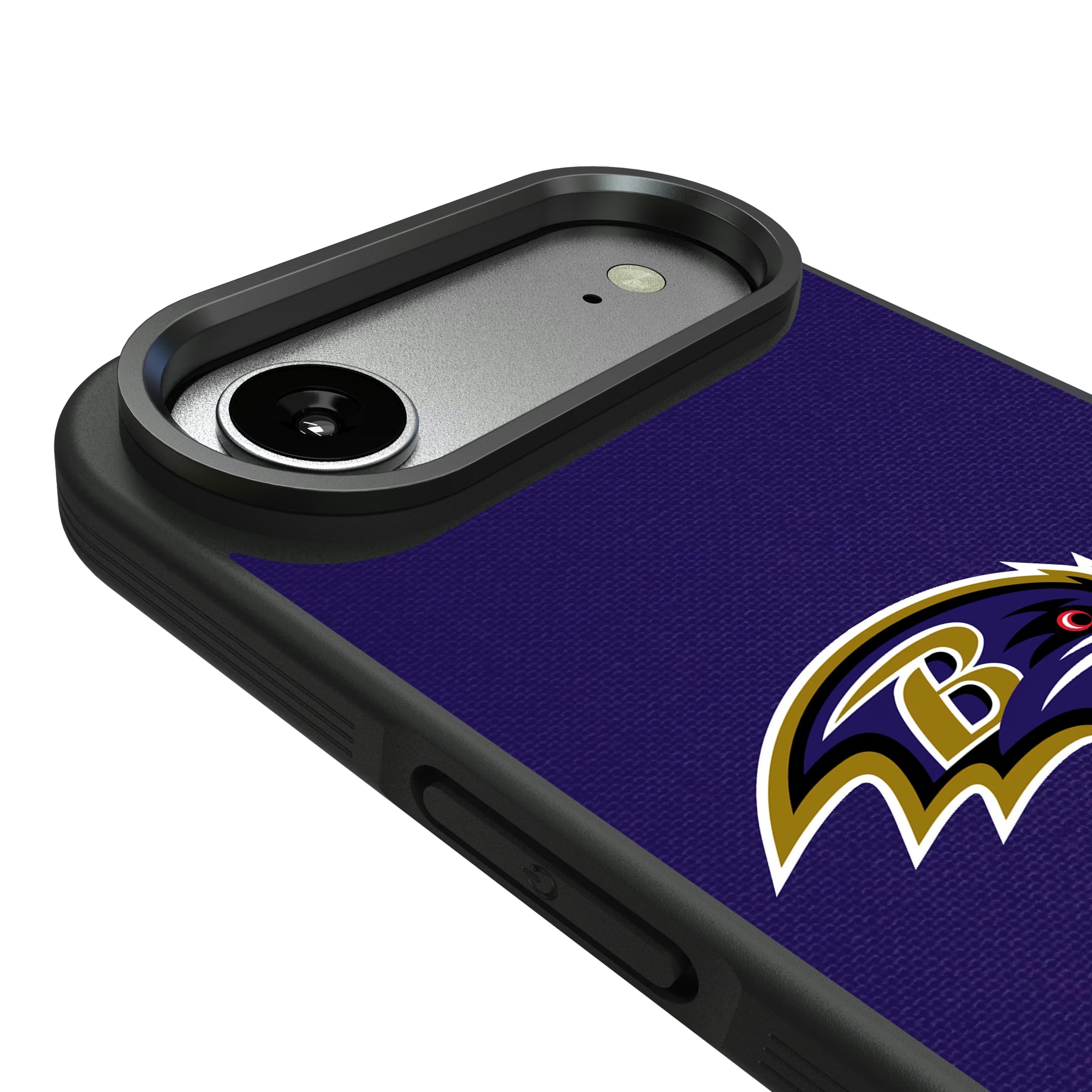 Baltimore Ravens Personalized Stripe iPhone Bump Phone Case for Apple iPhone - Detail#Device_iPhone Air