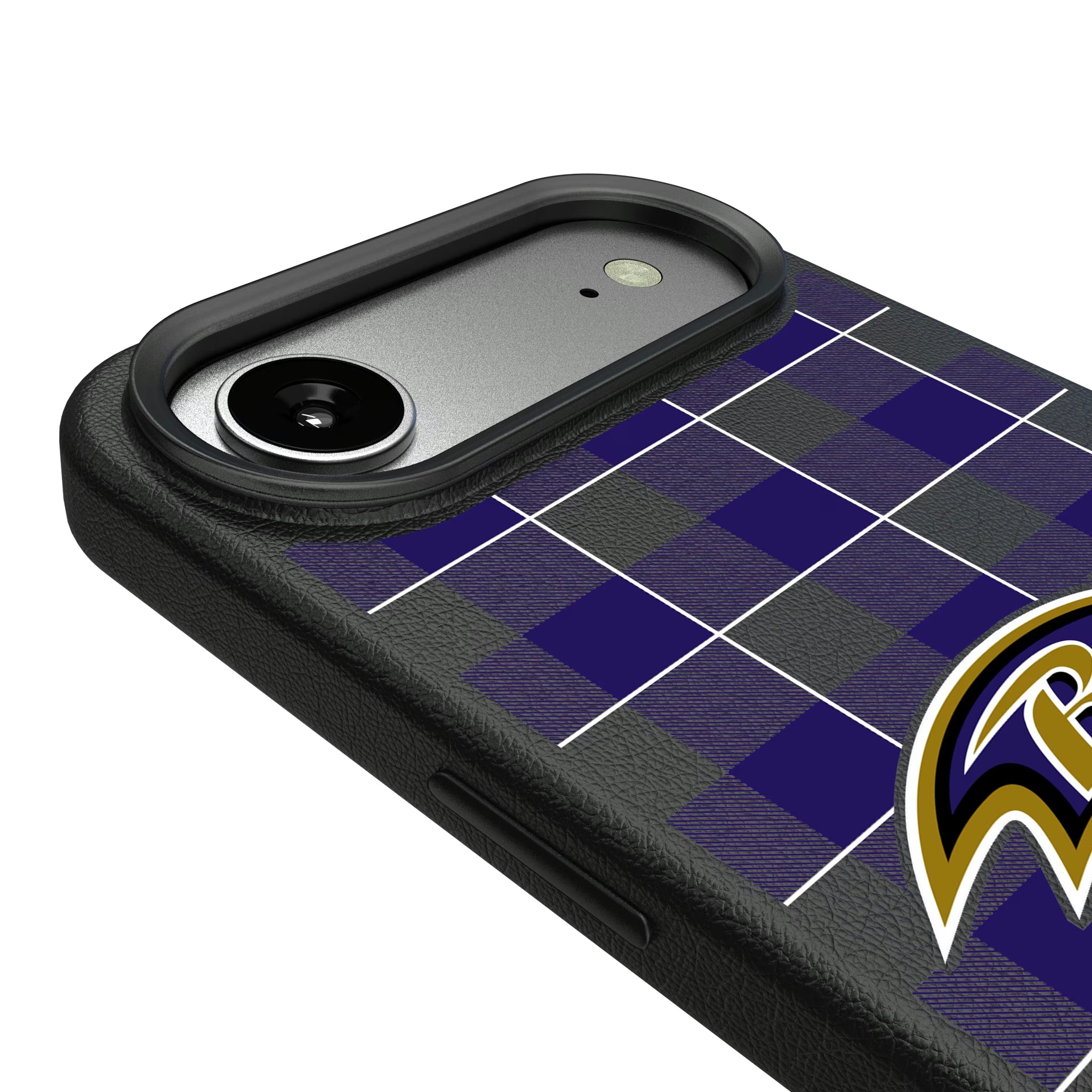 Baltimore Ravens Plaid iPhone MagSafe Compatible Phone Case for Apple iPhone - Detail#Device_iPhone Air