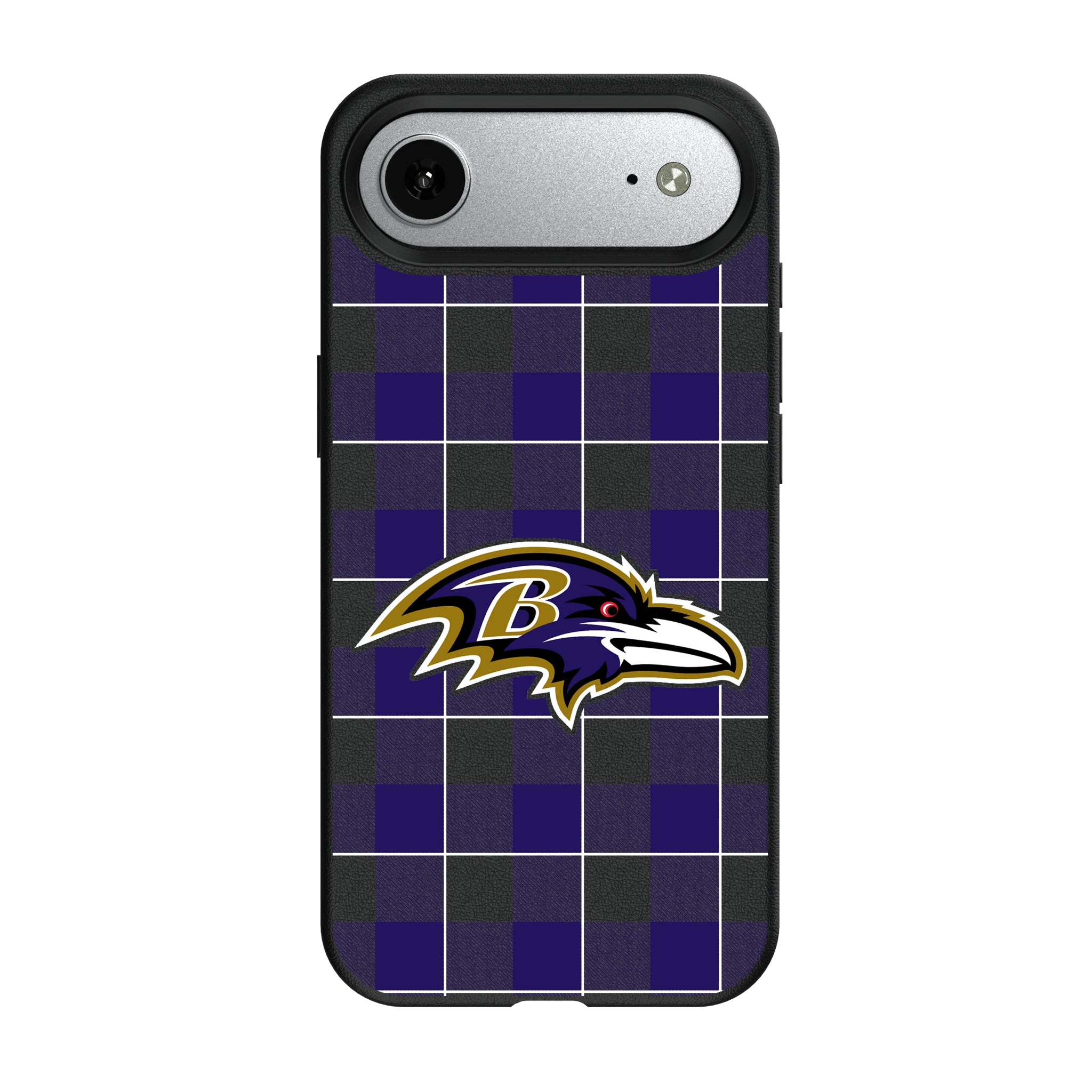 Baltimore Ravens Plaid iPhone MagSafe Compatible Phone Case for Apple iPhone#Device_iPhone Air