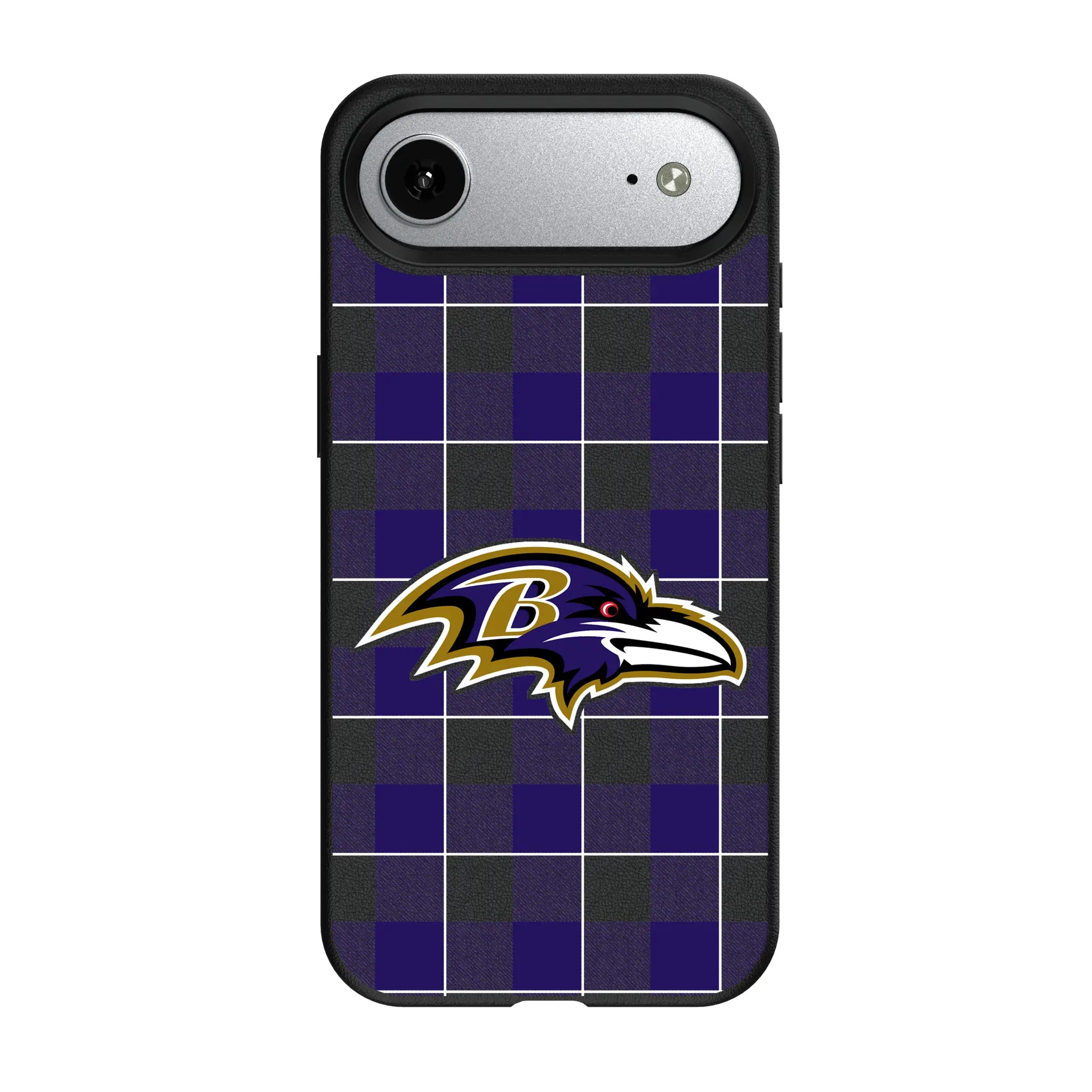 Baltimore Ravens Plaid iPhone MagSafe Compatible Phone Case for Apple iPhone#Device_iPhone Air