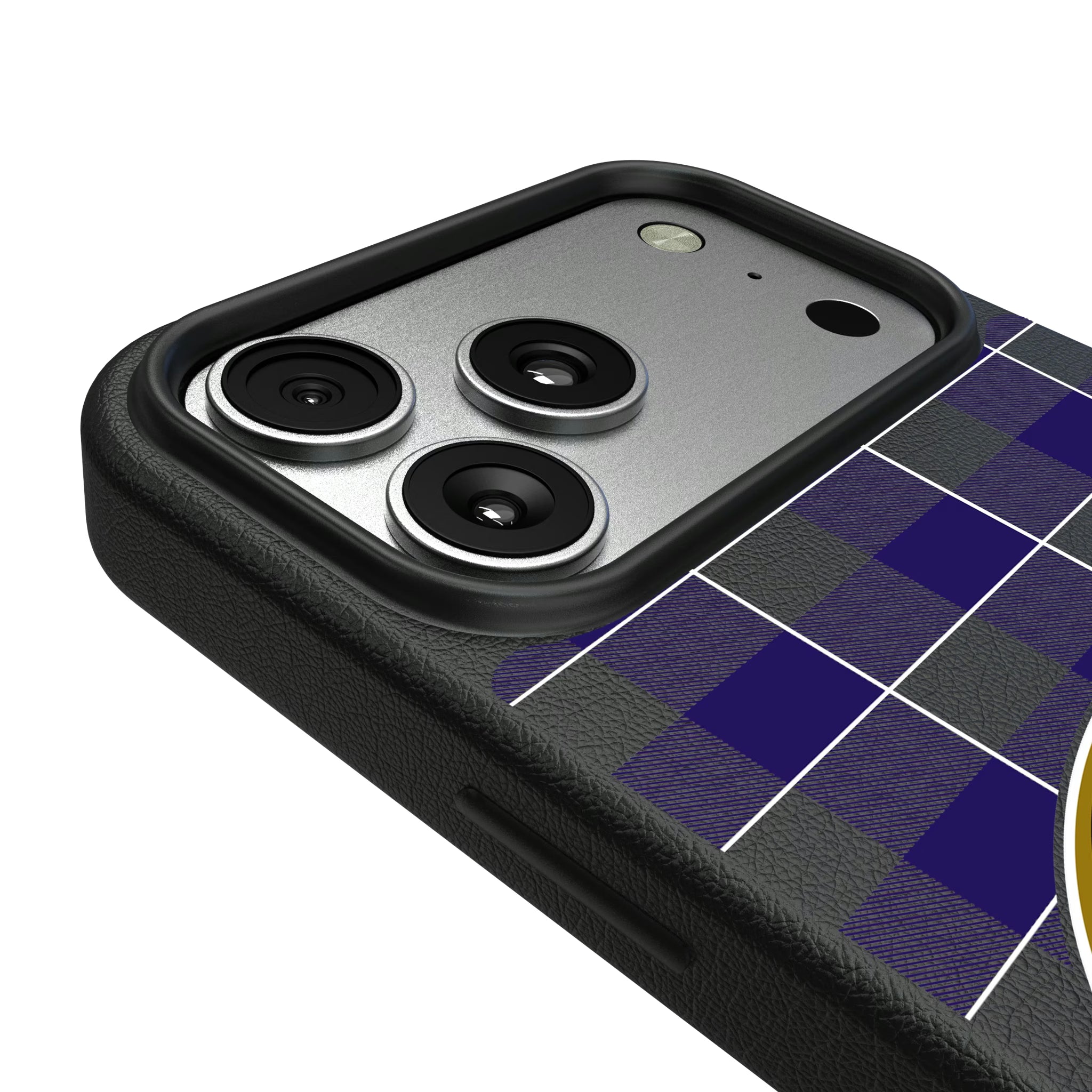 Baltimore Ravens Plaid iPhone MagSafe Compatible Phone Case for Apple iPhone - Detail#Device_iPhone 17 Pro Max