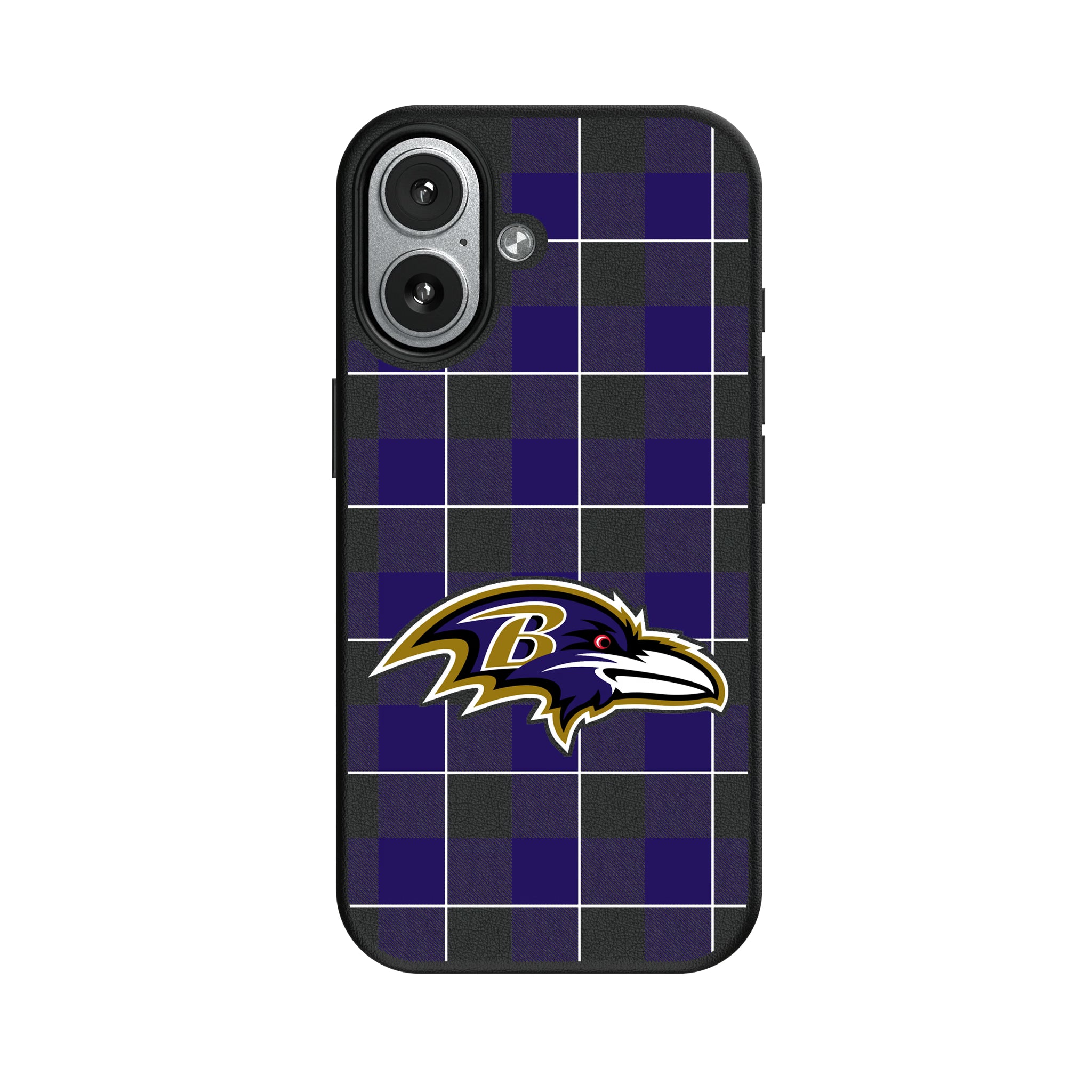Baltimore Ravens Plaid iPhone MagSafe Compatible Phone Case for Apple iPhone#Device_iPhone 17