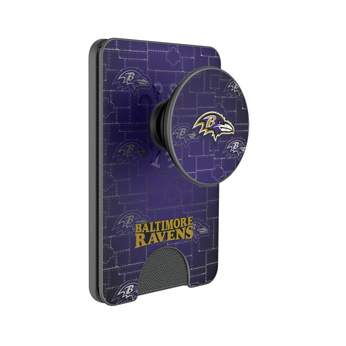 Baltimore Ravens Rivet Popsockets Wallet Magnetic